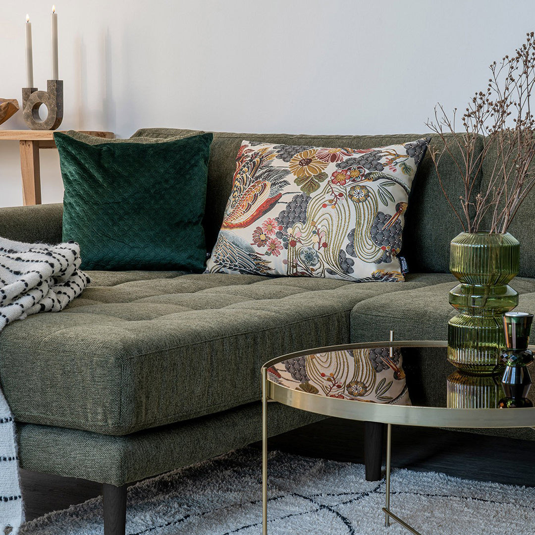 Kotna sedežna garnitura Lido, Material: Poliester