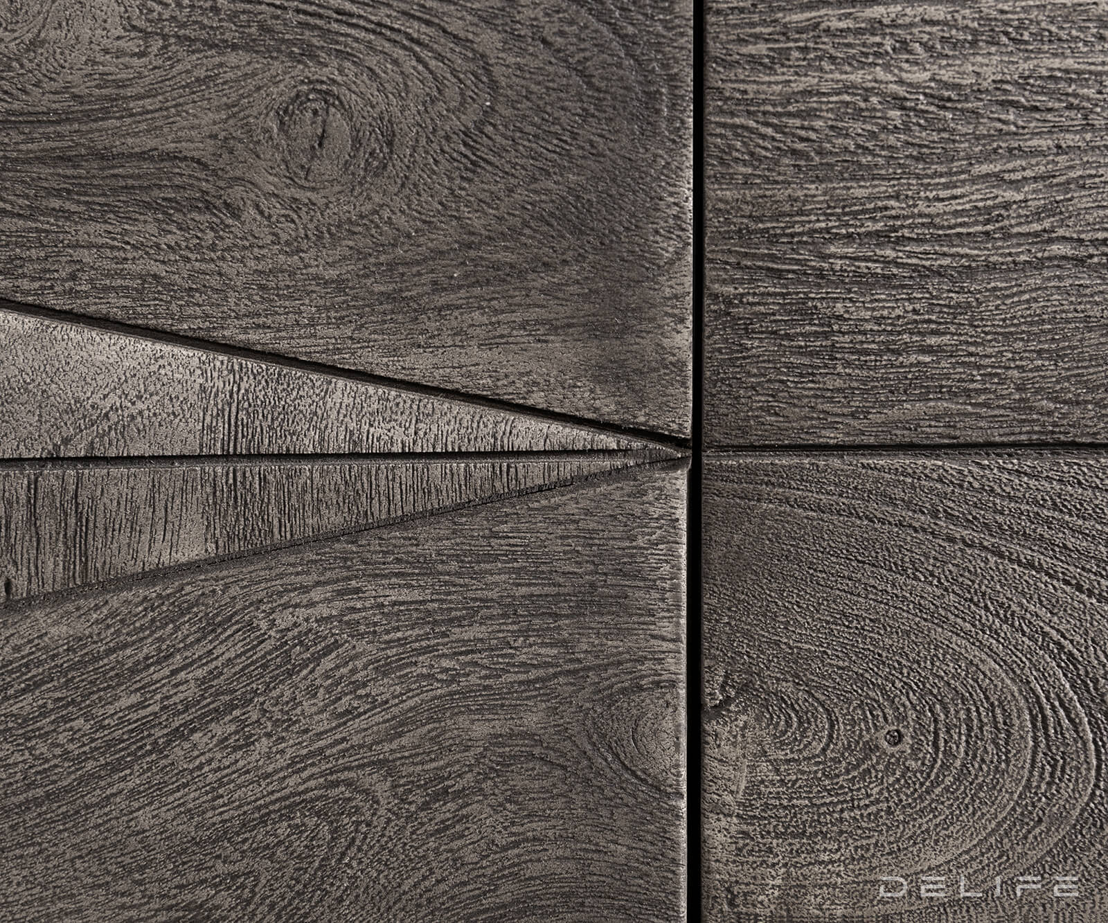 Dizajnerska komoda Wyatt 175 cm, material: akacija