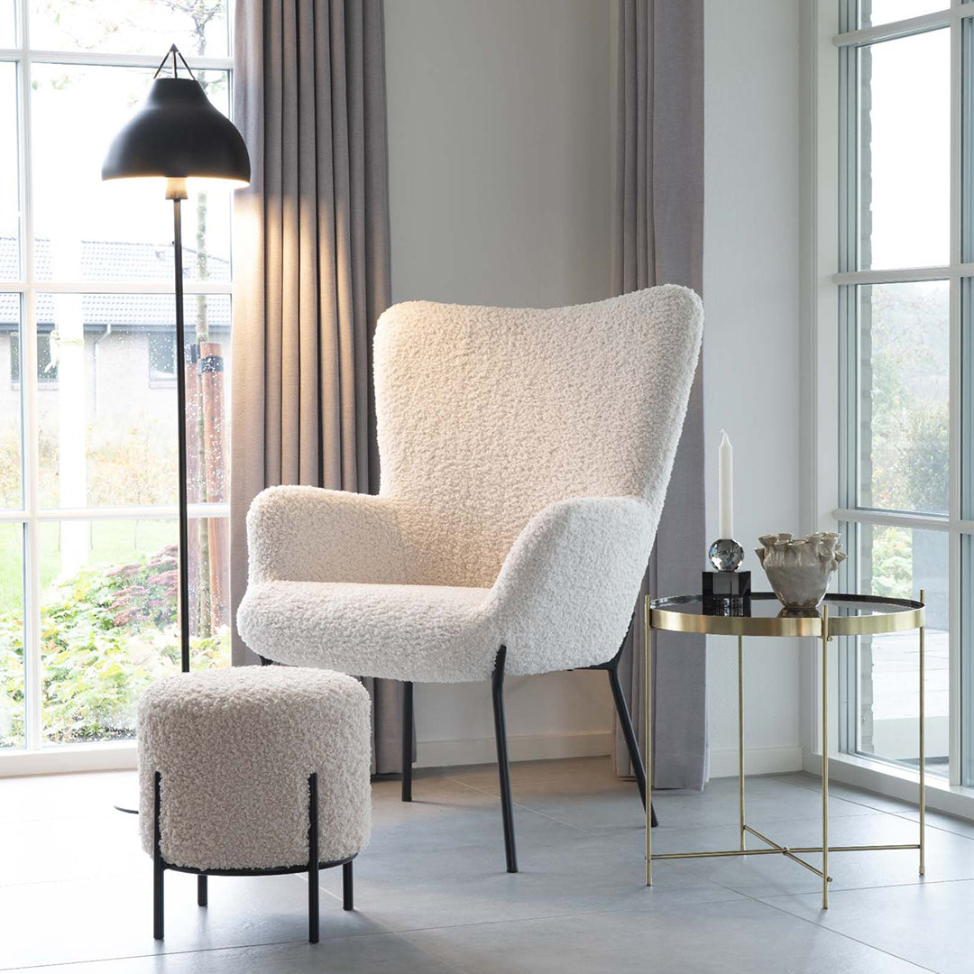 Alford stoli, material: umetno jagnječje usnje