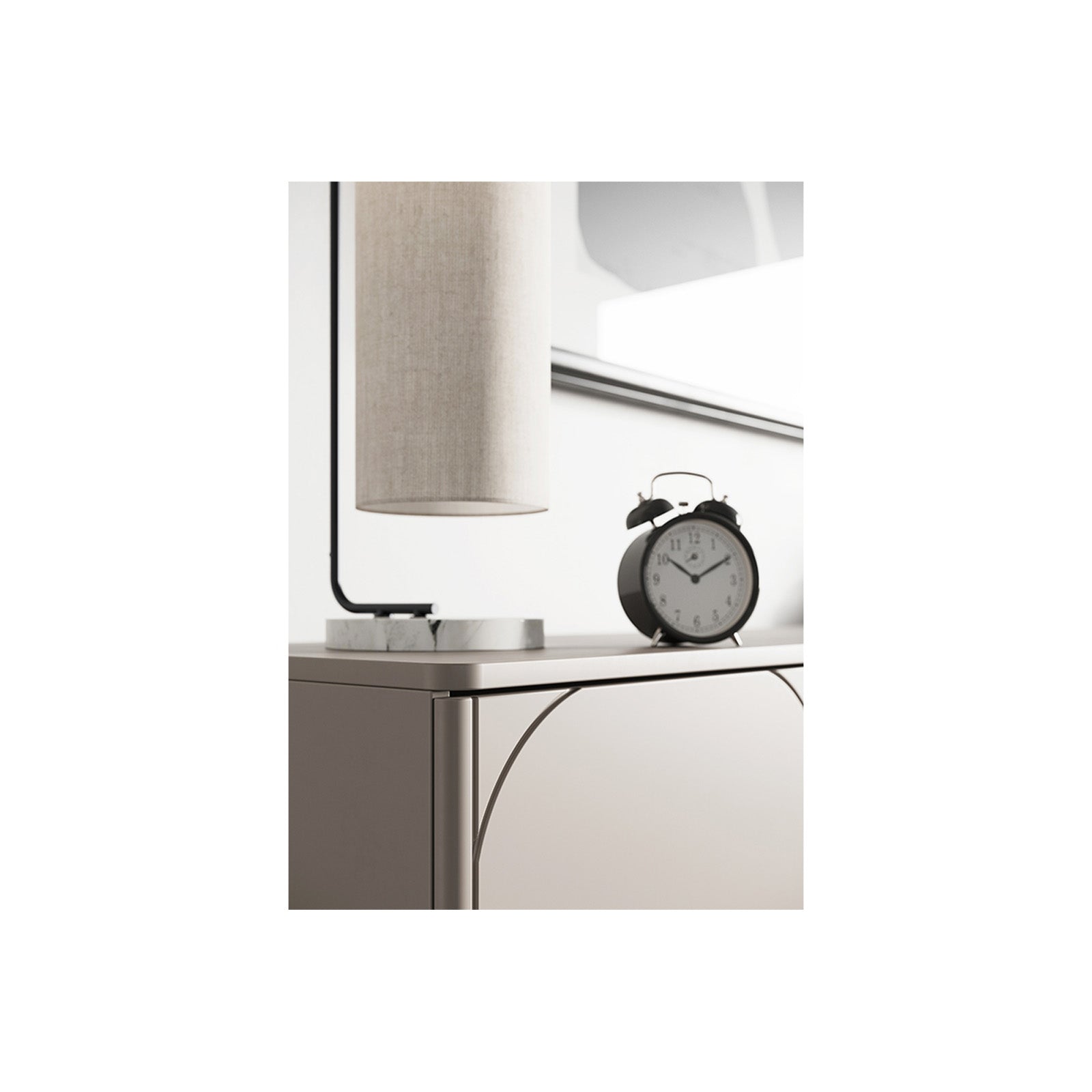 Sonatia komoda 150 cm, 3 vrata in 1 predal, Material: MDF