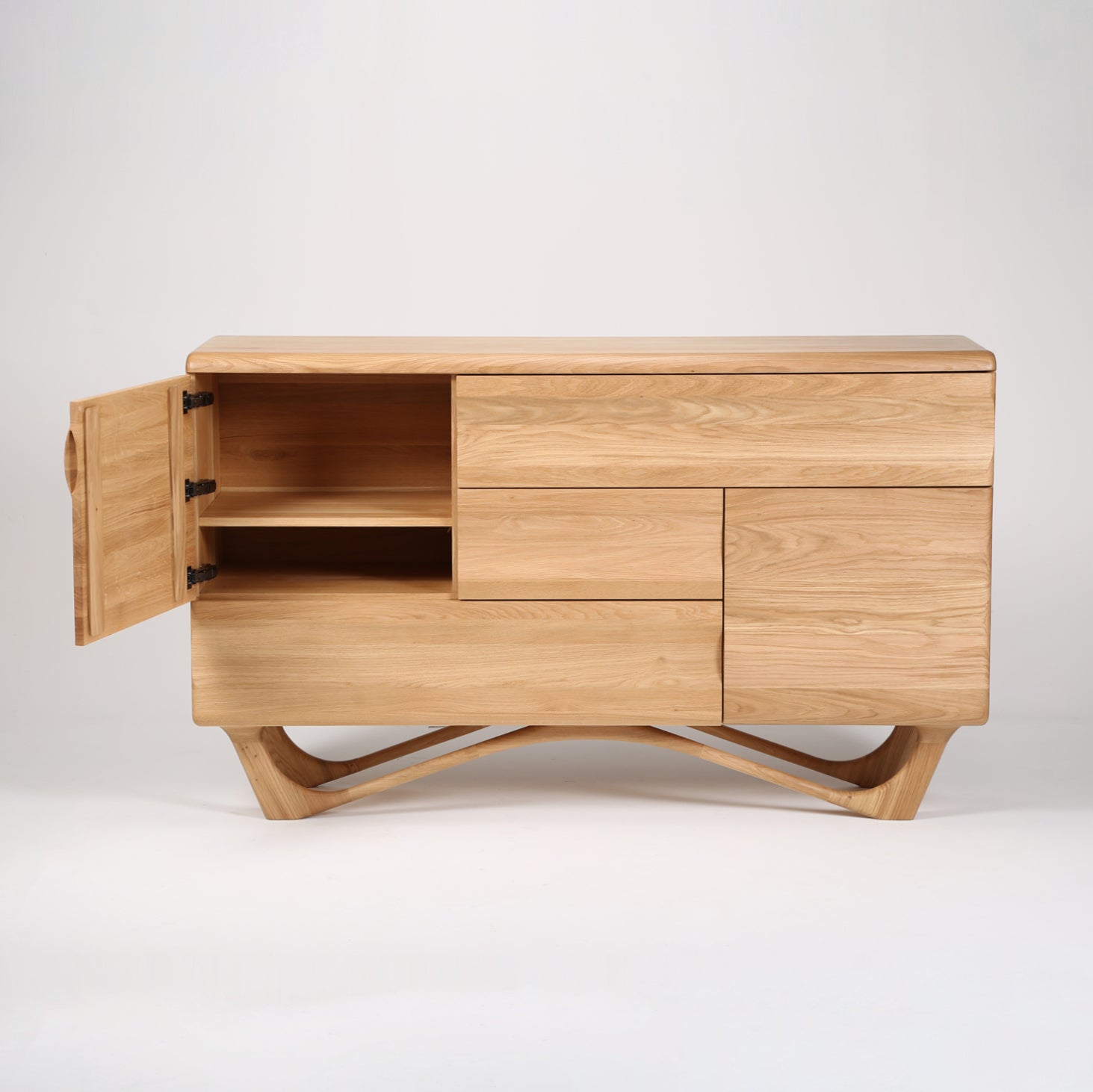 Komoda Antoni Alto 160x96cm, Material: Masiven hrast