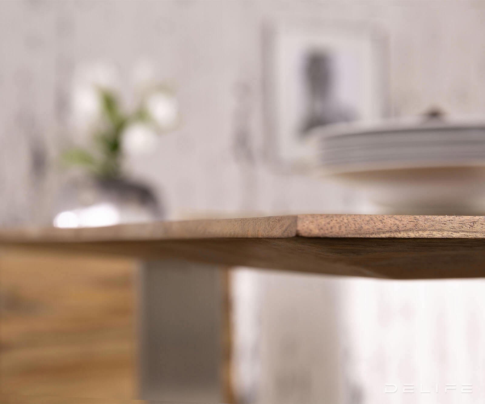 Jedilna miza Edge 2, Material: Akacija