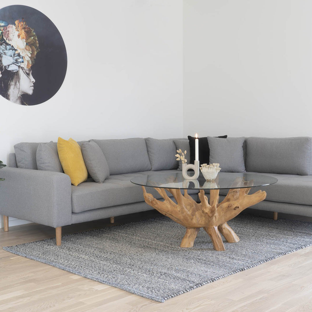 Klubska mizica Amazonas, Material: Tekovina