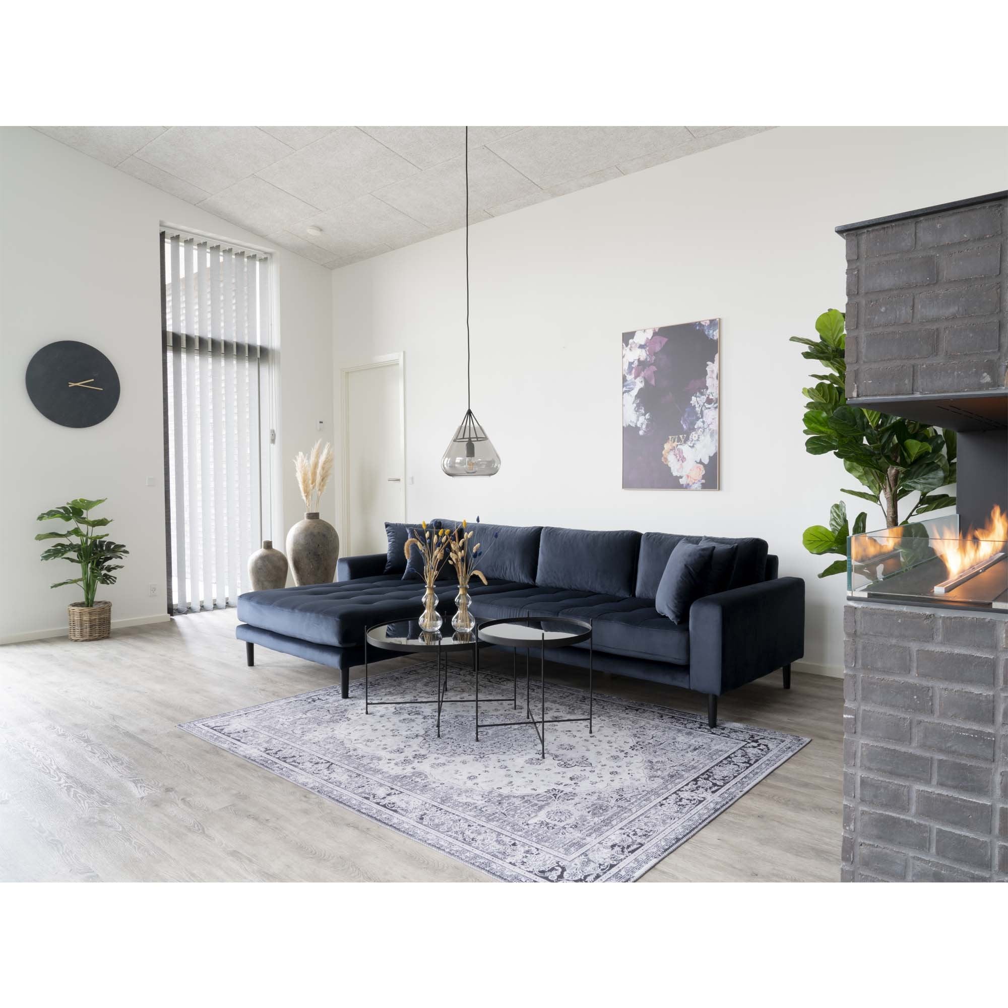 Klubska mizica Venezia, Material: Jeklo