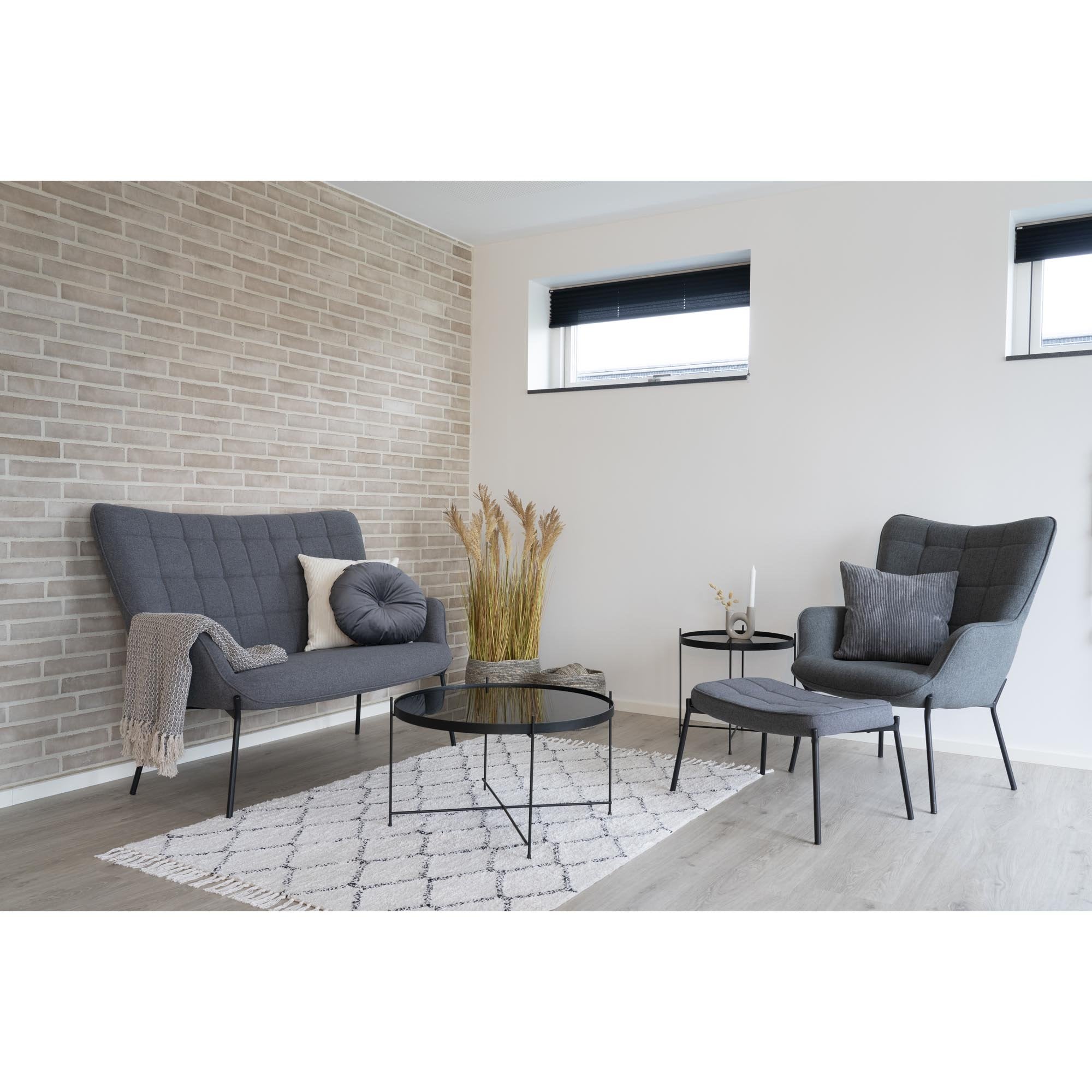 Klubska mizica Venezia, Material: Jeklo