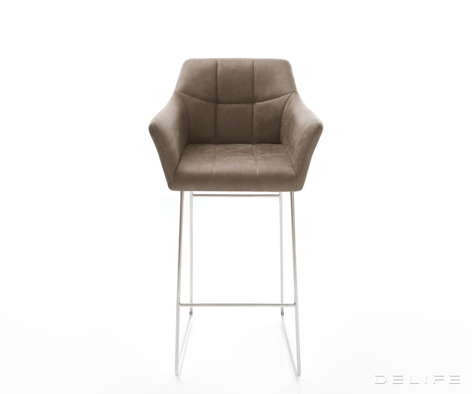 Barski stol Yulo, Material: Mikrofibra