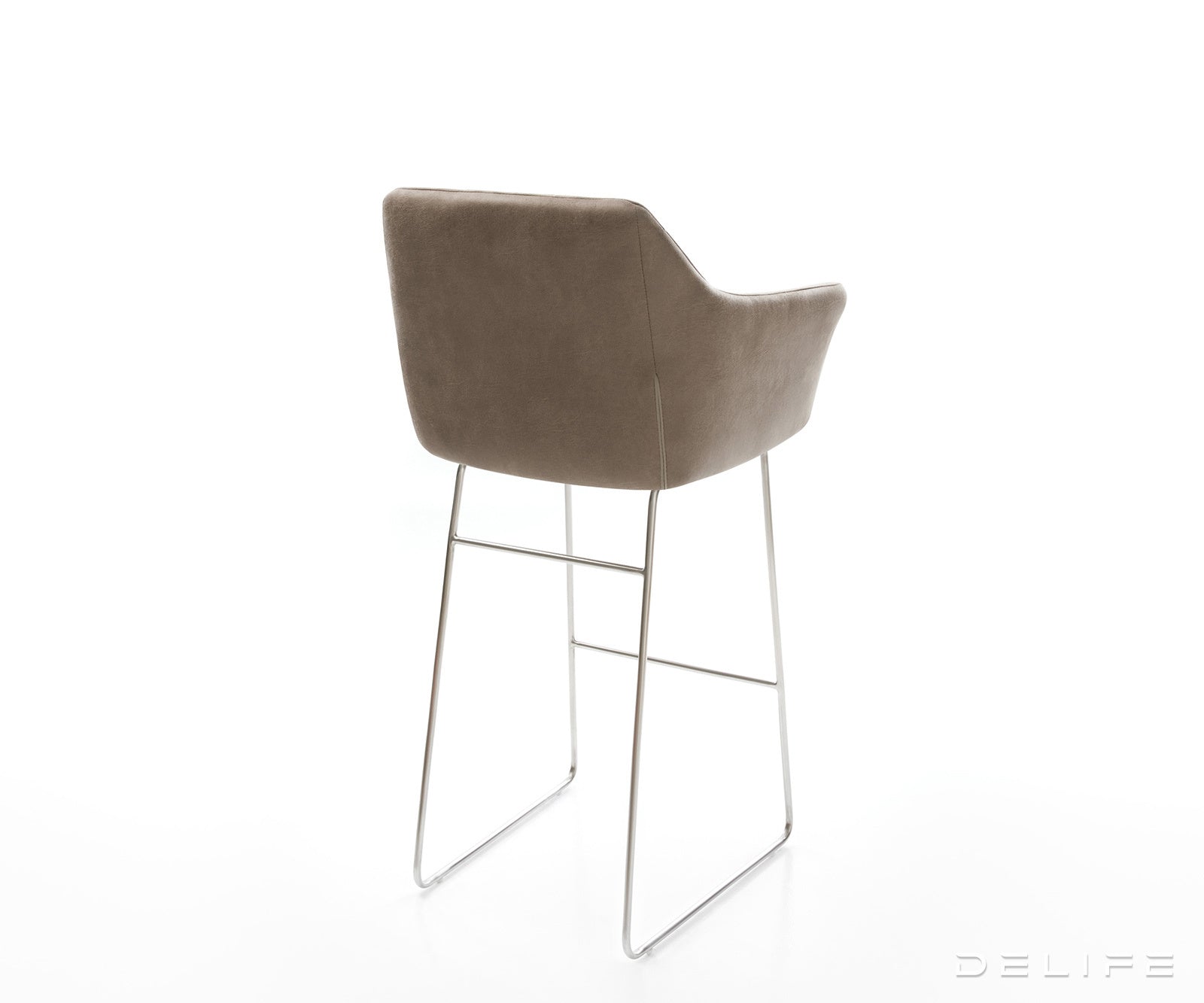 Barski stol Yulo, Material: Mikrofibra