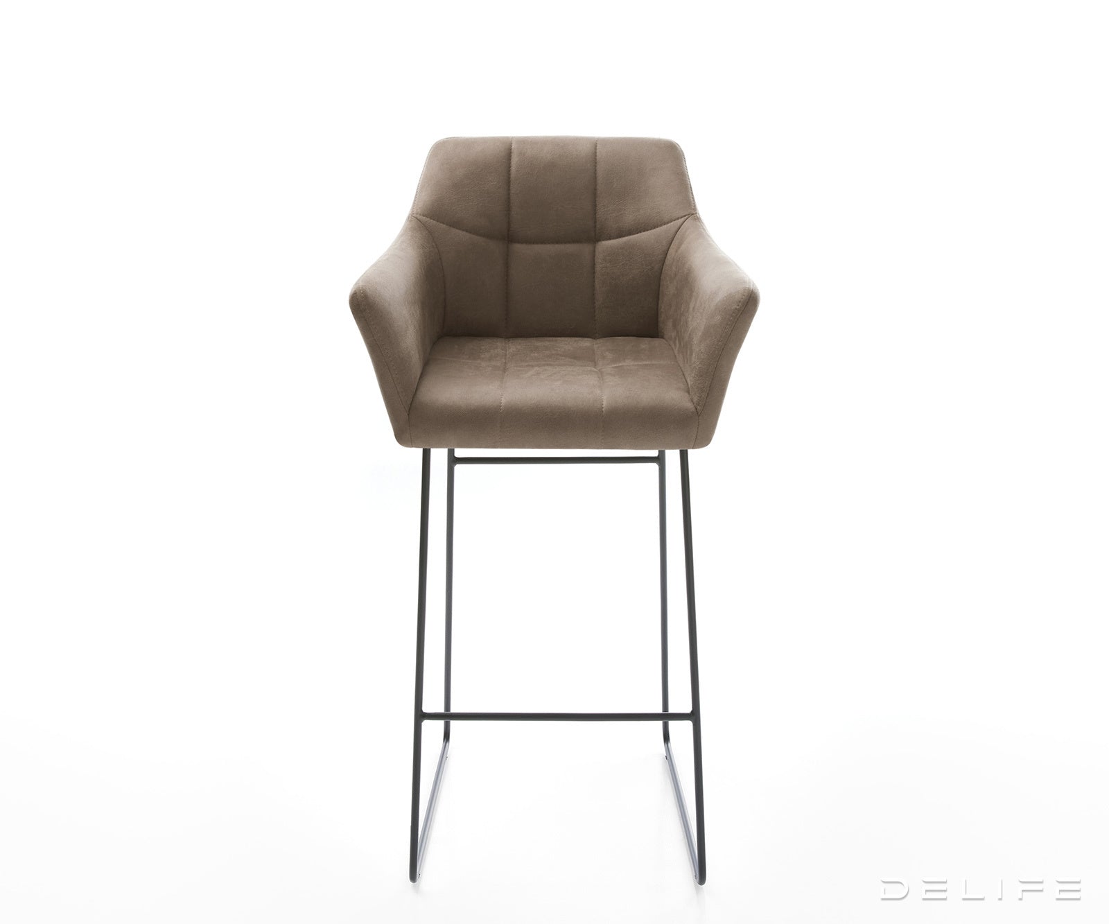 Barski stol Yulo, Material: Mikrofibra