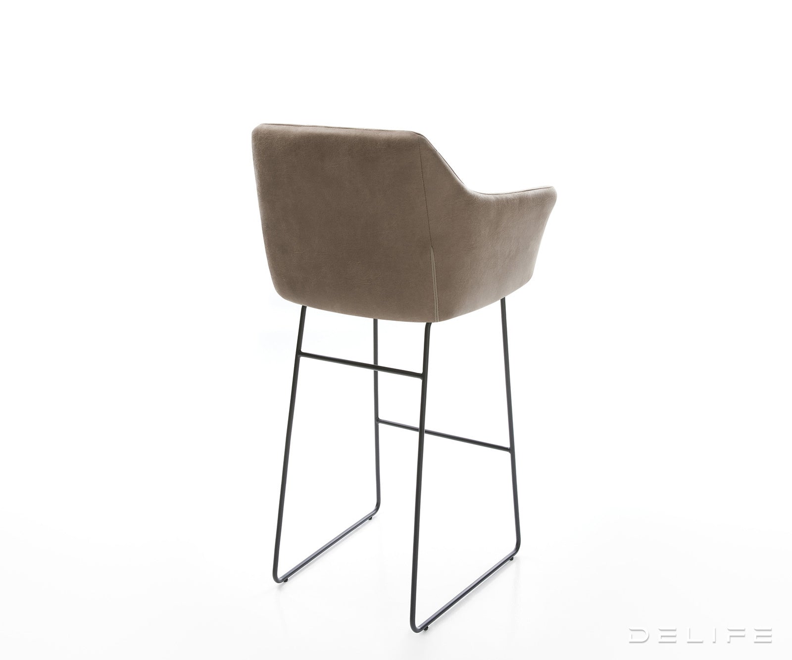 Barski stol Yulo, Material: Mikrofibra