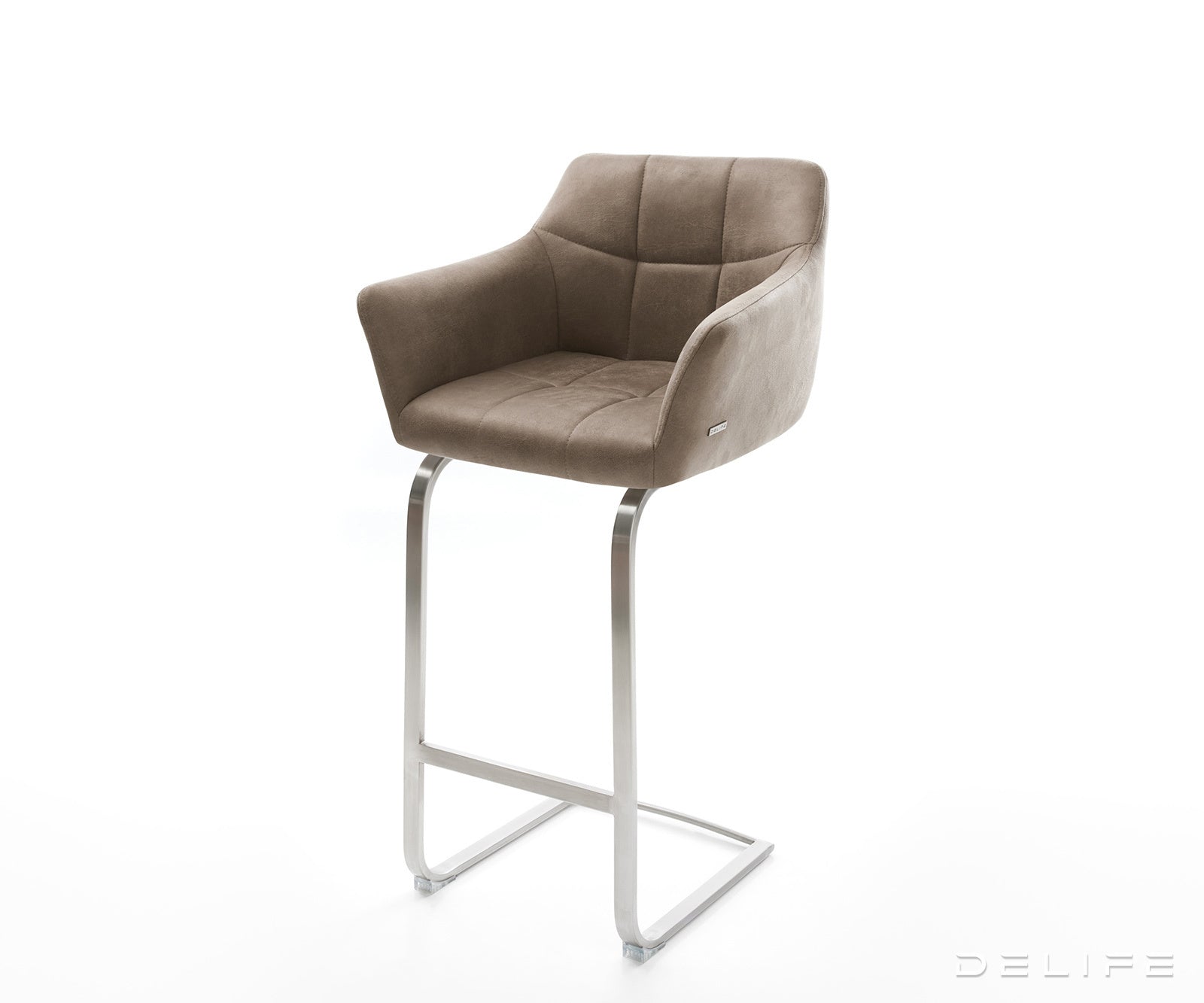 Barski stol Yulo, Material: Mikrofibra