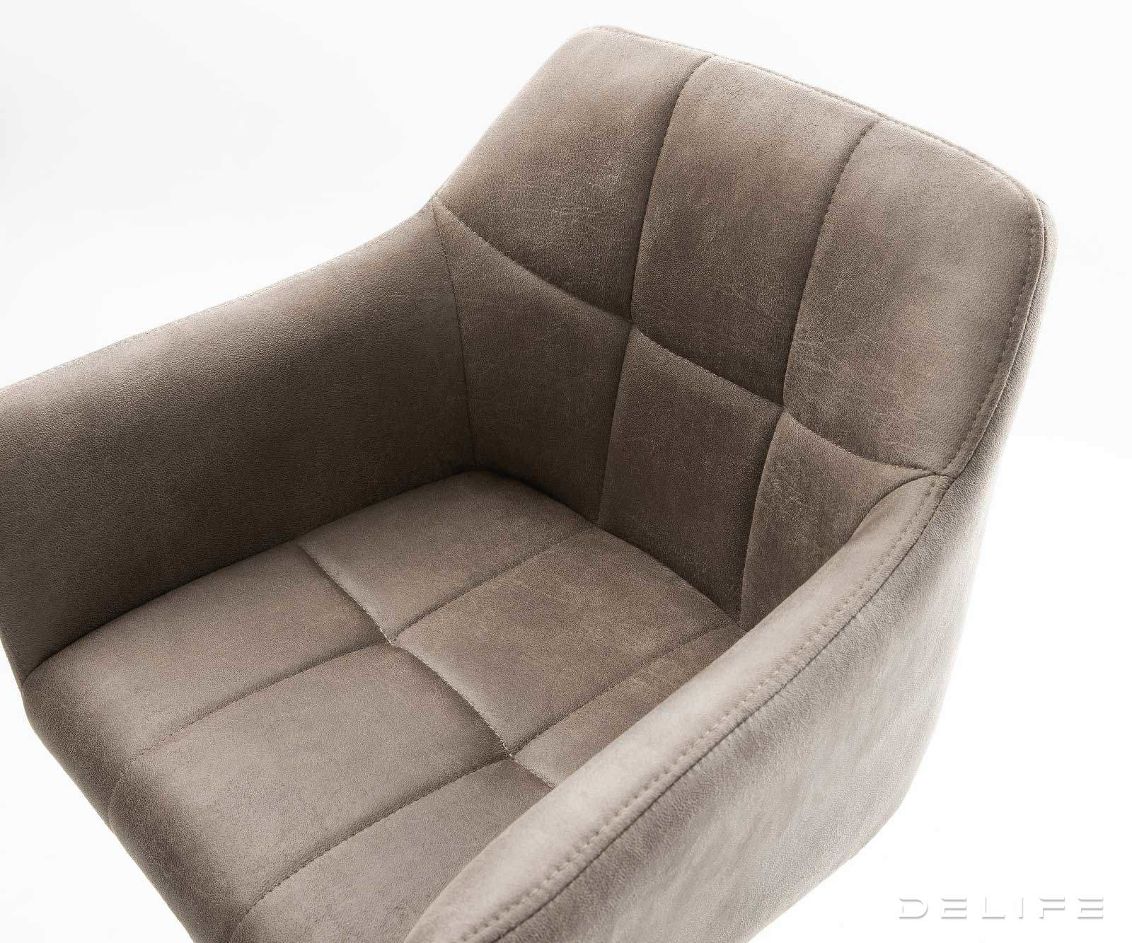 Barski stol Yulo, Material: Mikrofibra