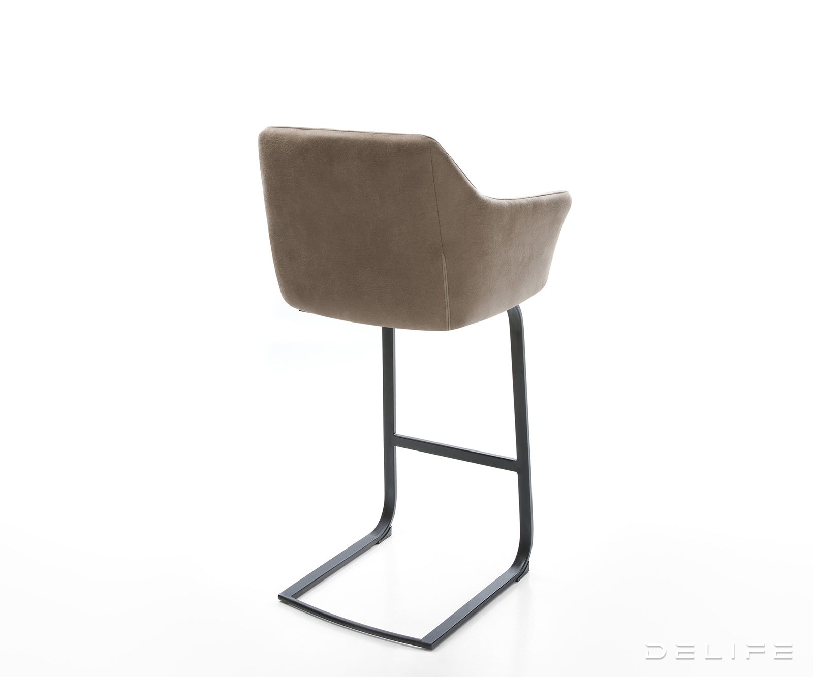 Barski stol Yulo, Material: Mikrofibra