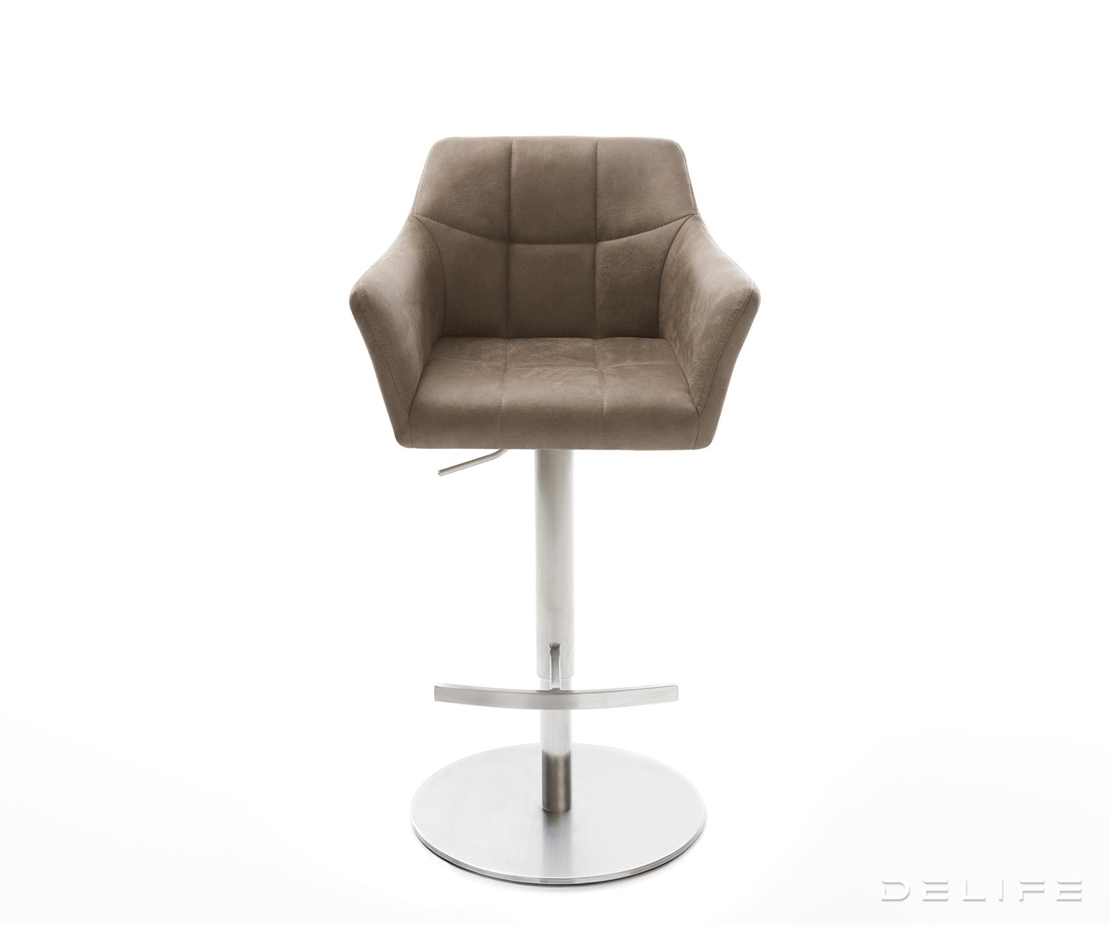 Barski stol Yulo, Material: Mikrofibra