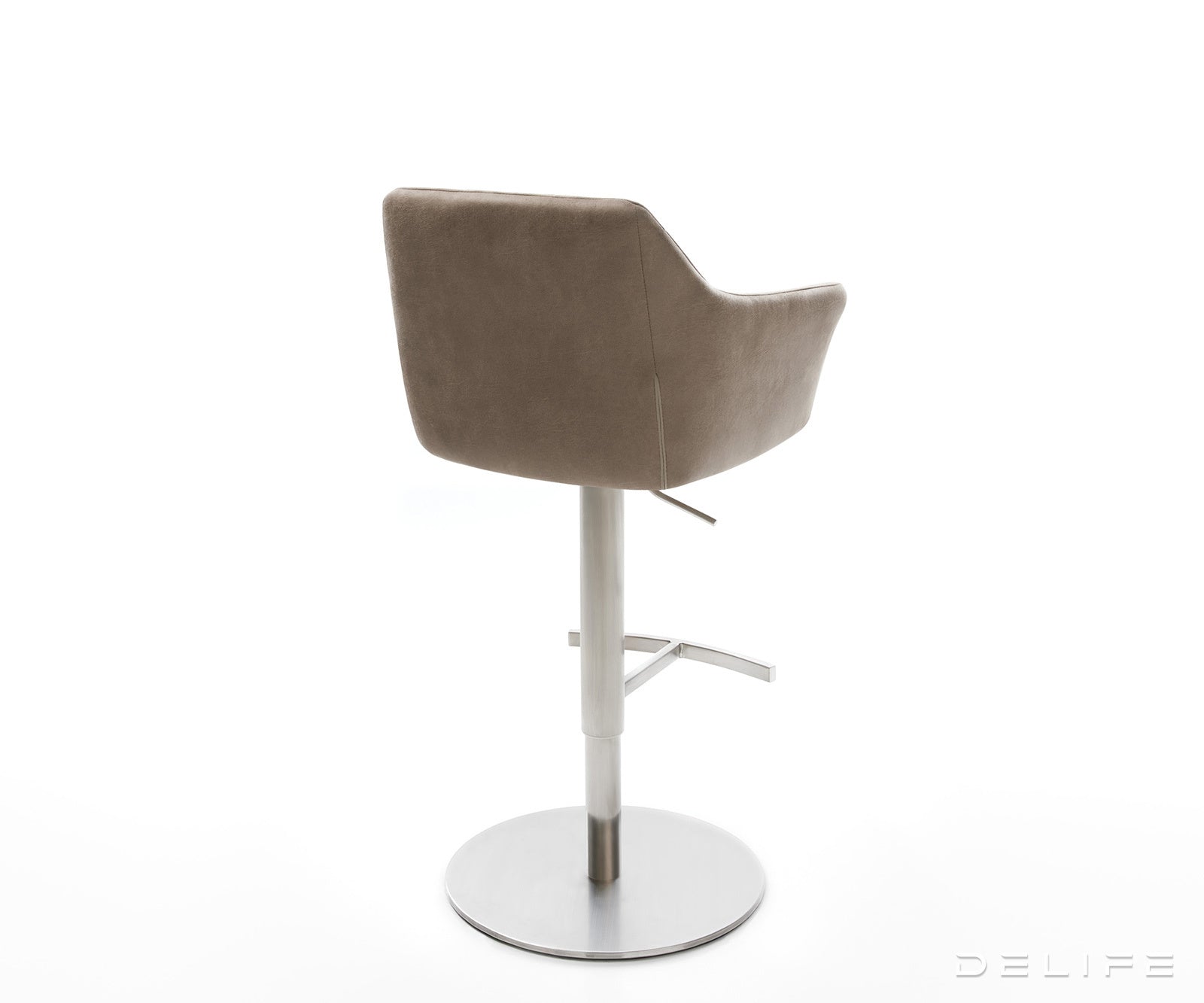 Barski stol Yulo, Material: Mikrofibra