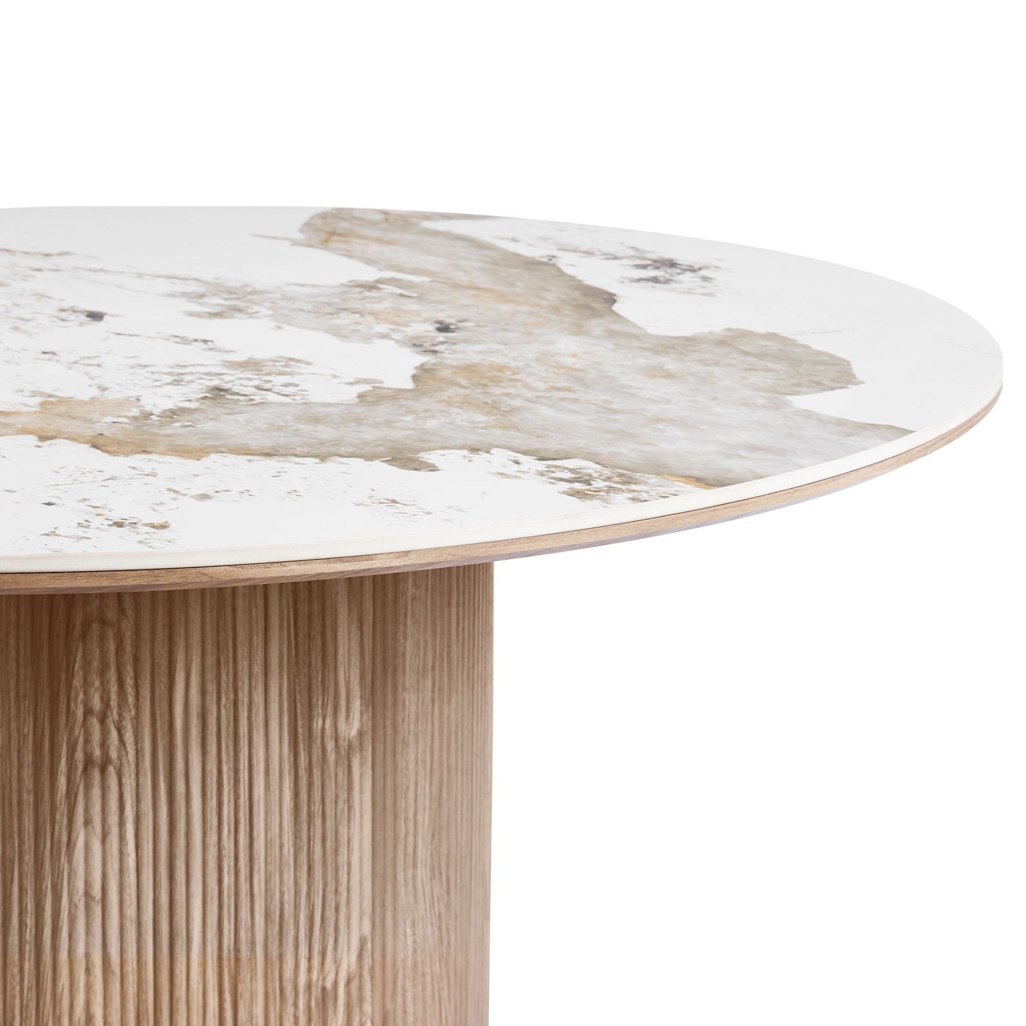Fiksni stol Athens 140x140 cm, material: keramika/MDF