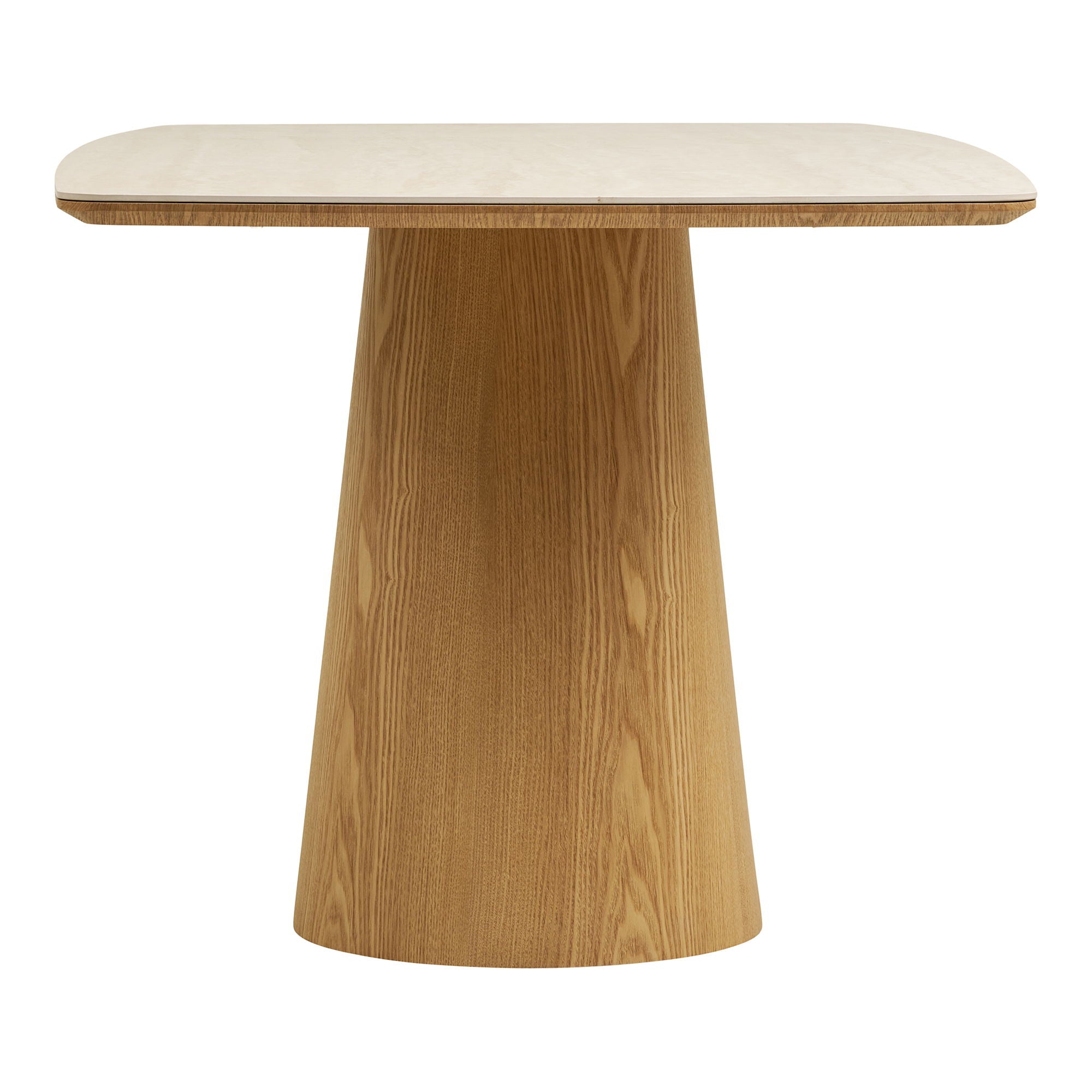 Fiksni stol Noli, material: keramika/furnir