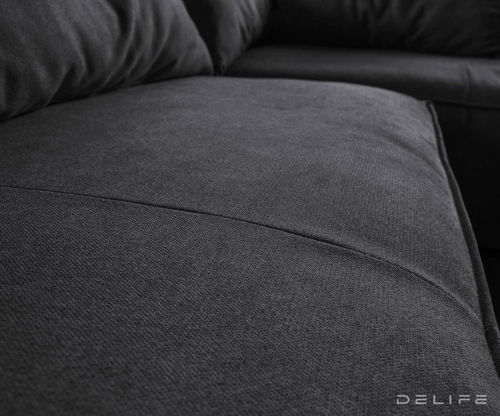 Kotna sedežna garnitura Brom 267x173cm, Material: Mikrofibra