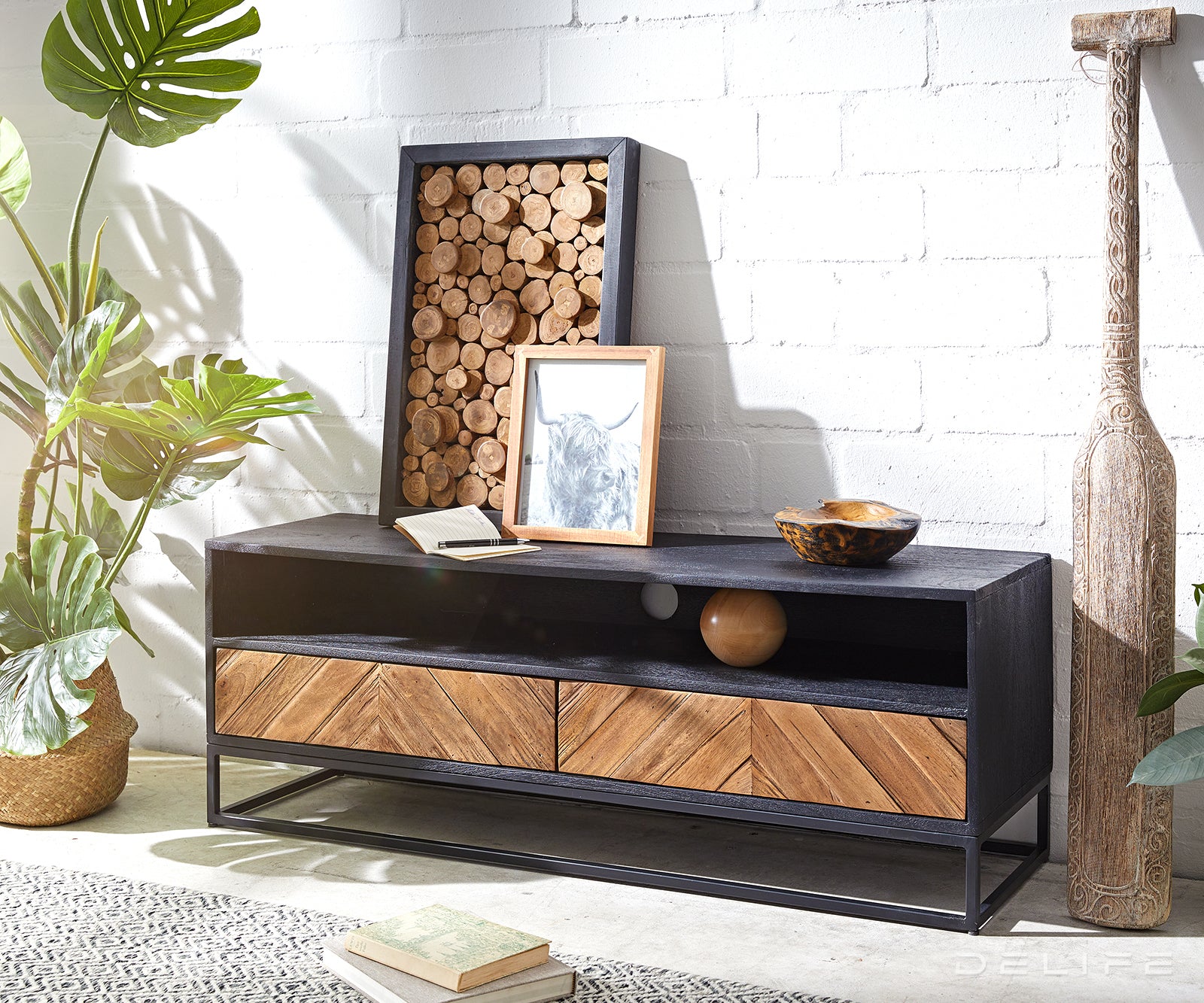 Predalnik Famke, Material: Mango