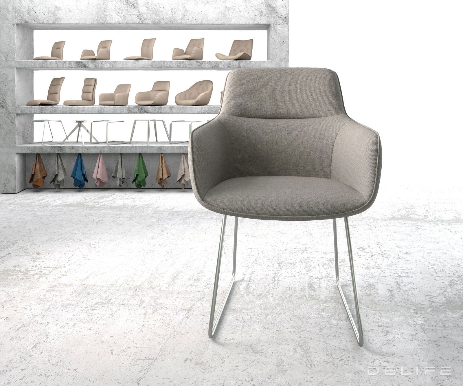 Jedilni stol Pejo, Material: Plosko tkanje