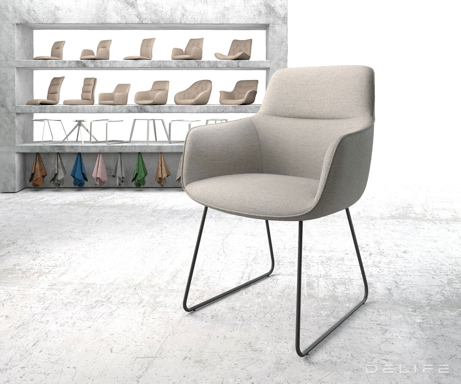 Jedilni stol Pejo, Material: Plosko tkanje