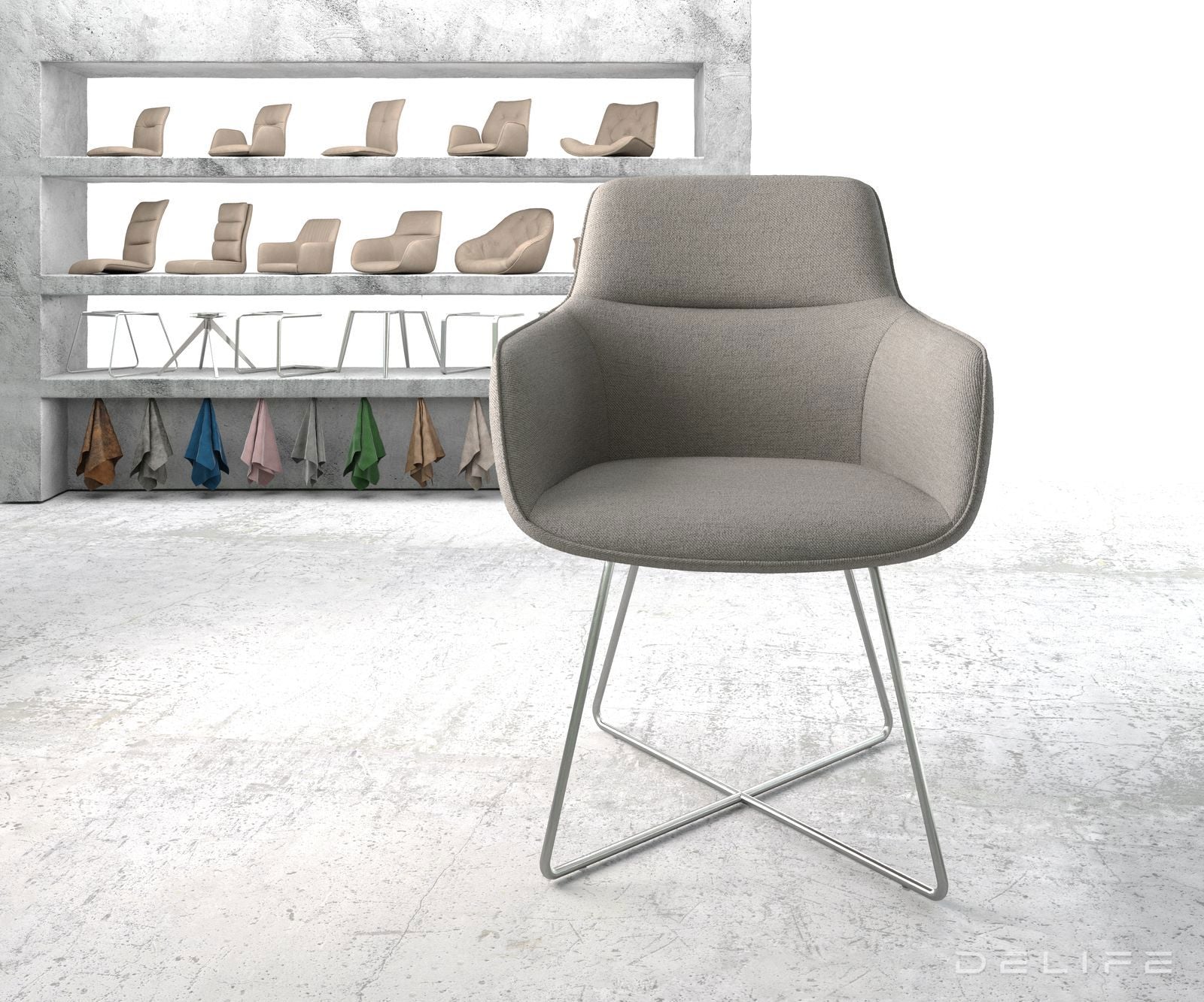 Jedilni stol Pejo, Material: Plosko tkanje