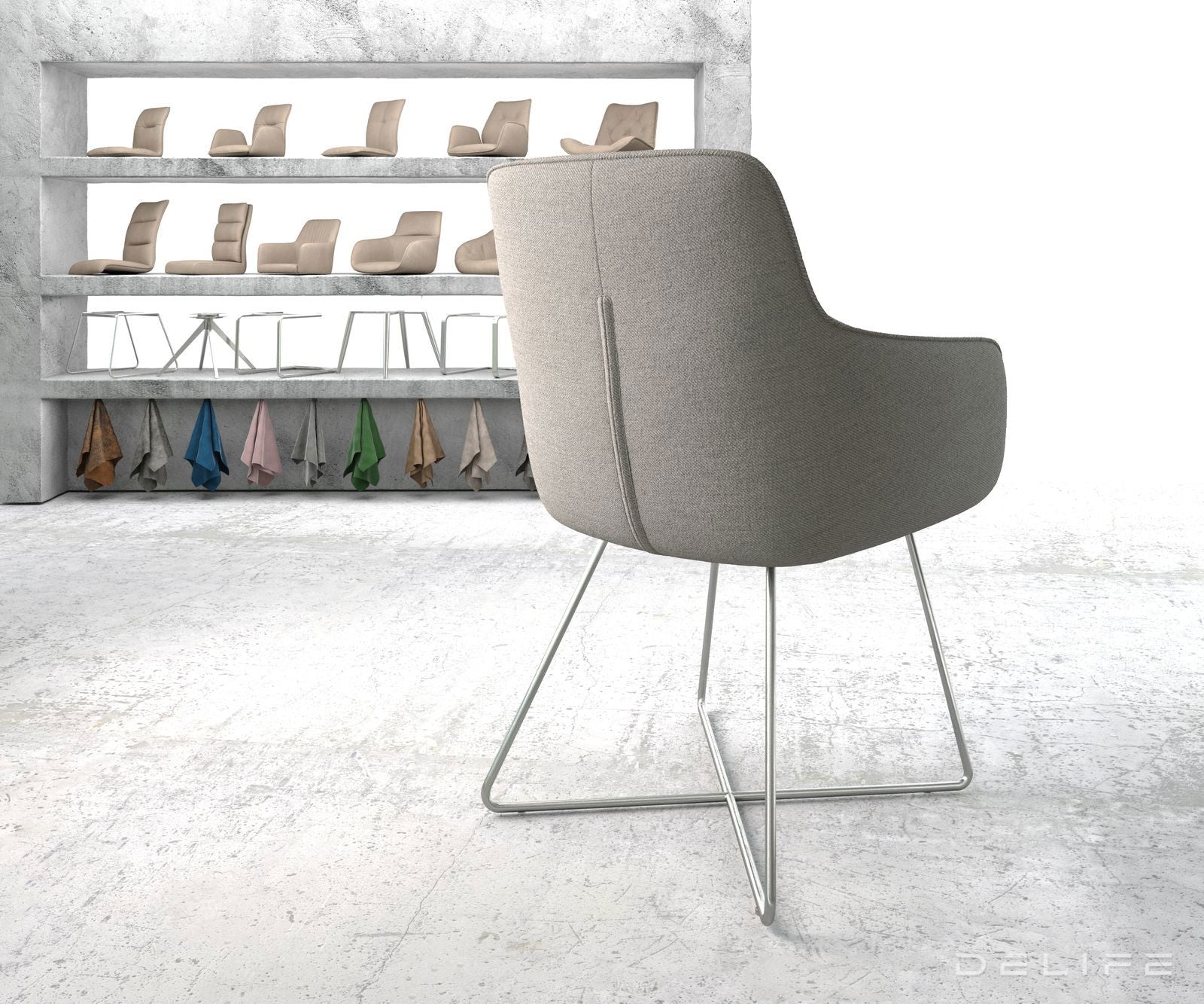 Jedilni stol Pejo, Material: Plosko tkanje