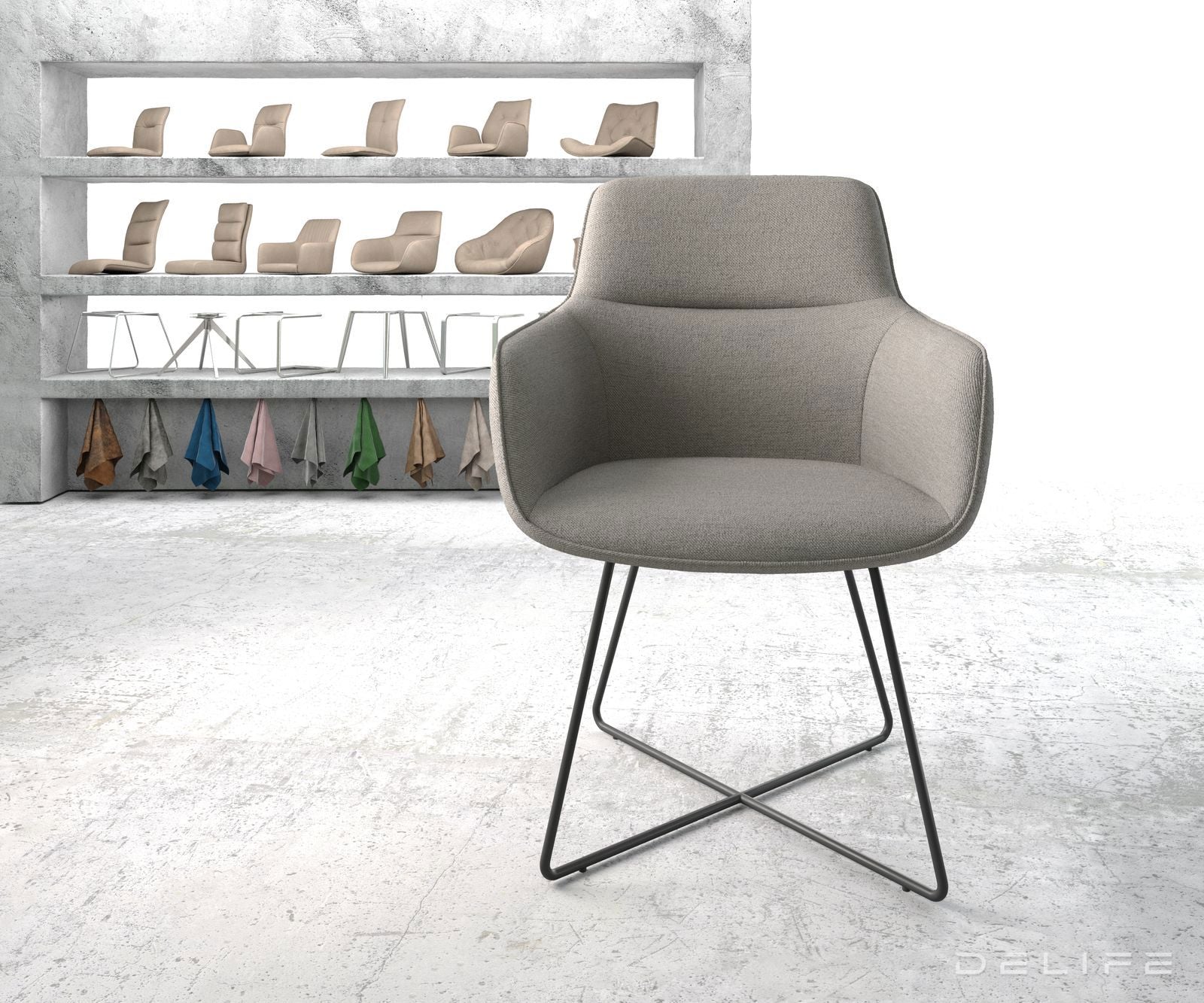 Jedilni stol Pejo, Material: Plosko tkanje