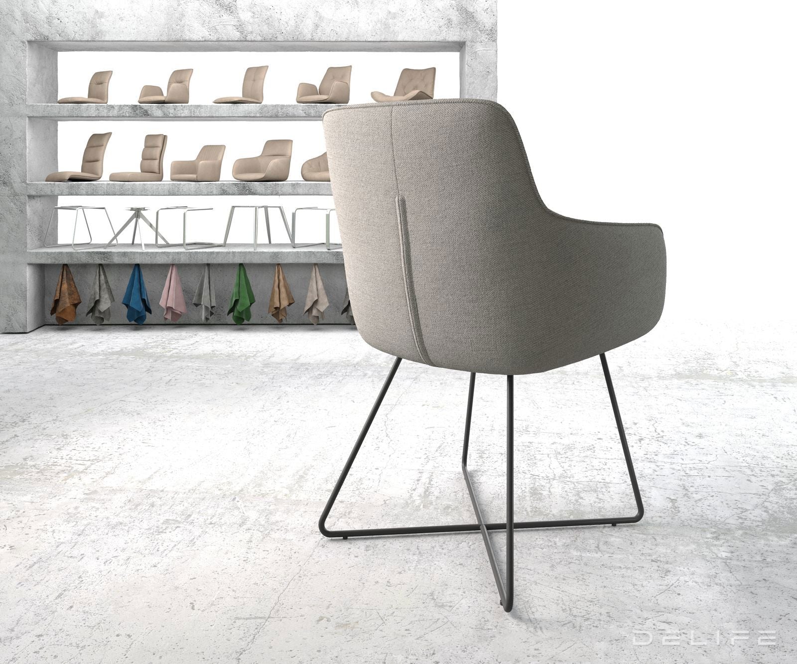 Jedilni stol Pejo, Material: Plosko tkanje