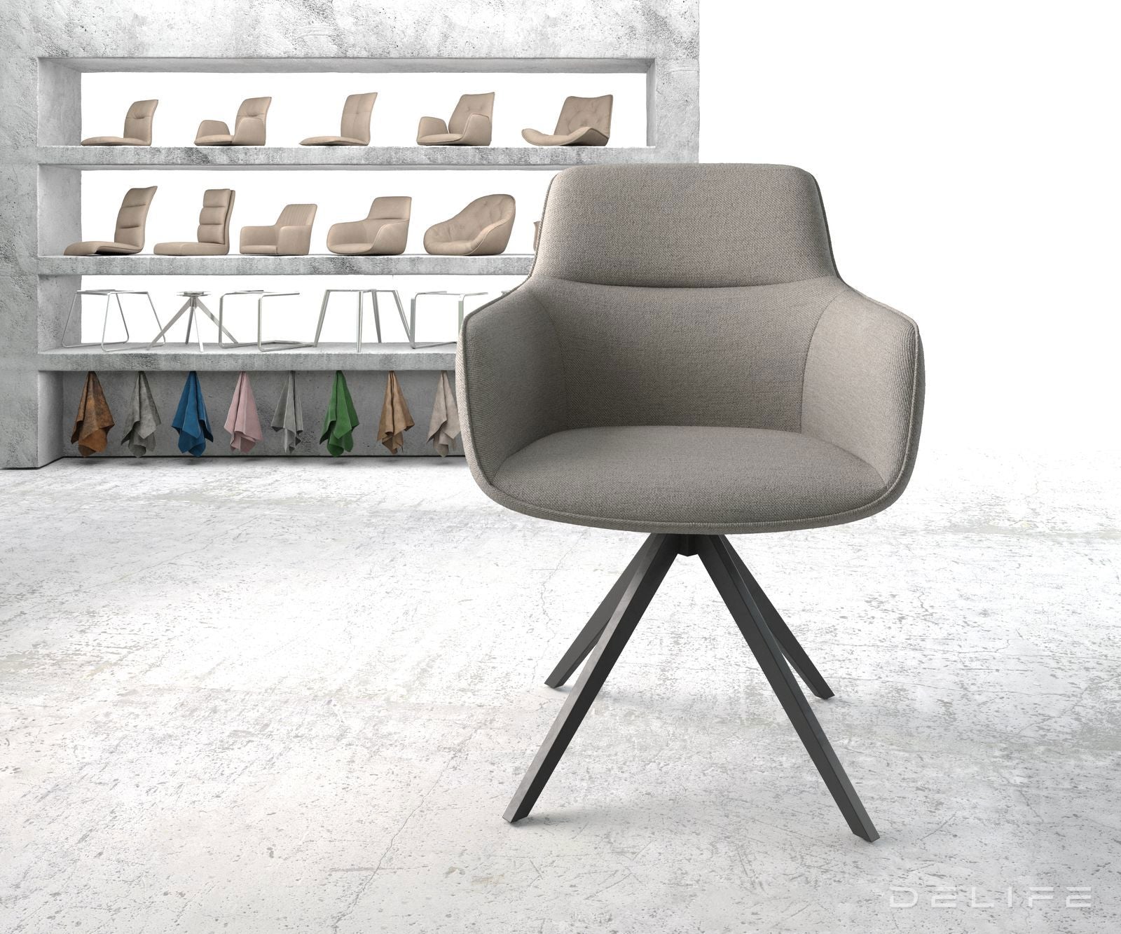 Jedilni stol Pejo, Material: Plosko tkanje