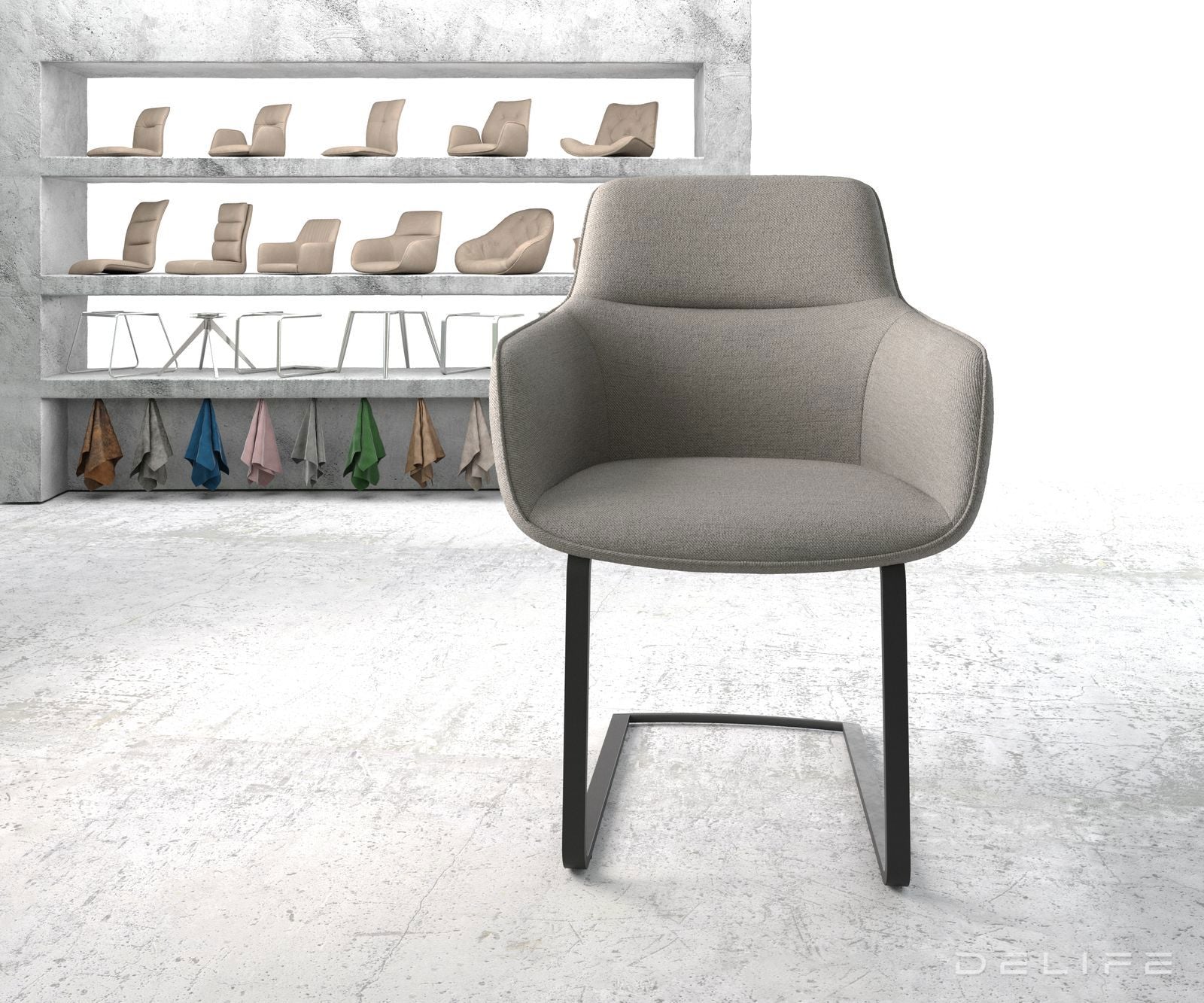 Jedilni stol Pejo, Material: Plosko tkanje