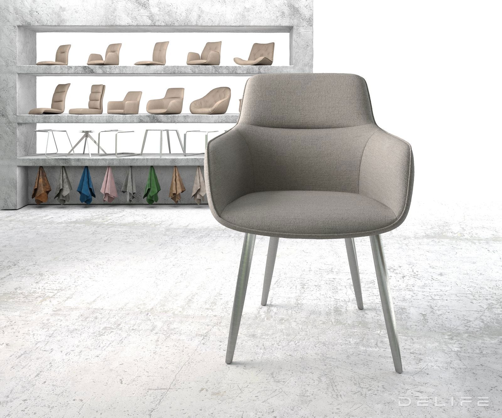 Jedilni stol Pejo, Material: Plosko tkanje