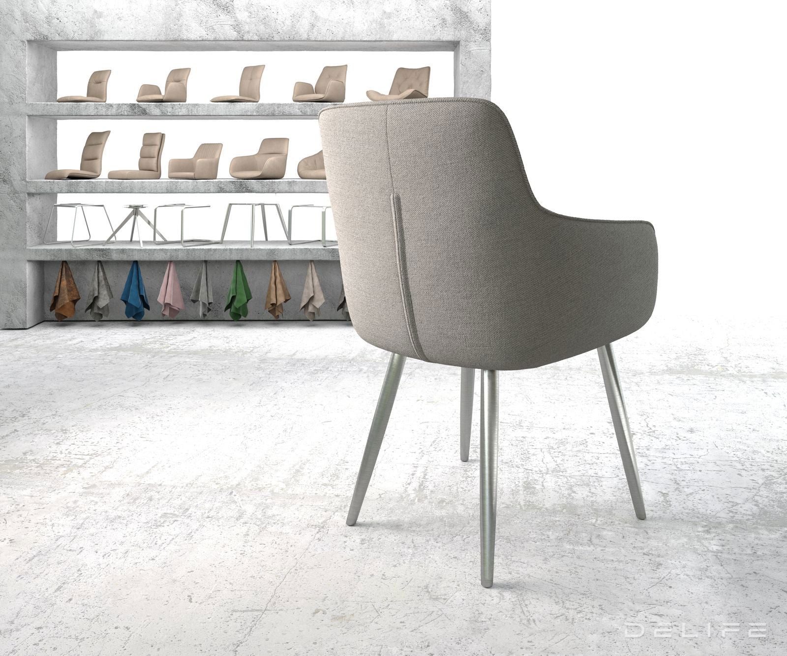 Jedilni stol Pejo, Material: Plosko tkanje