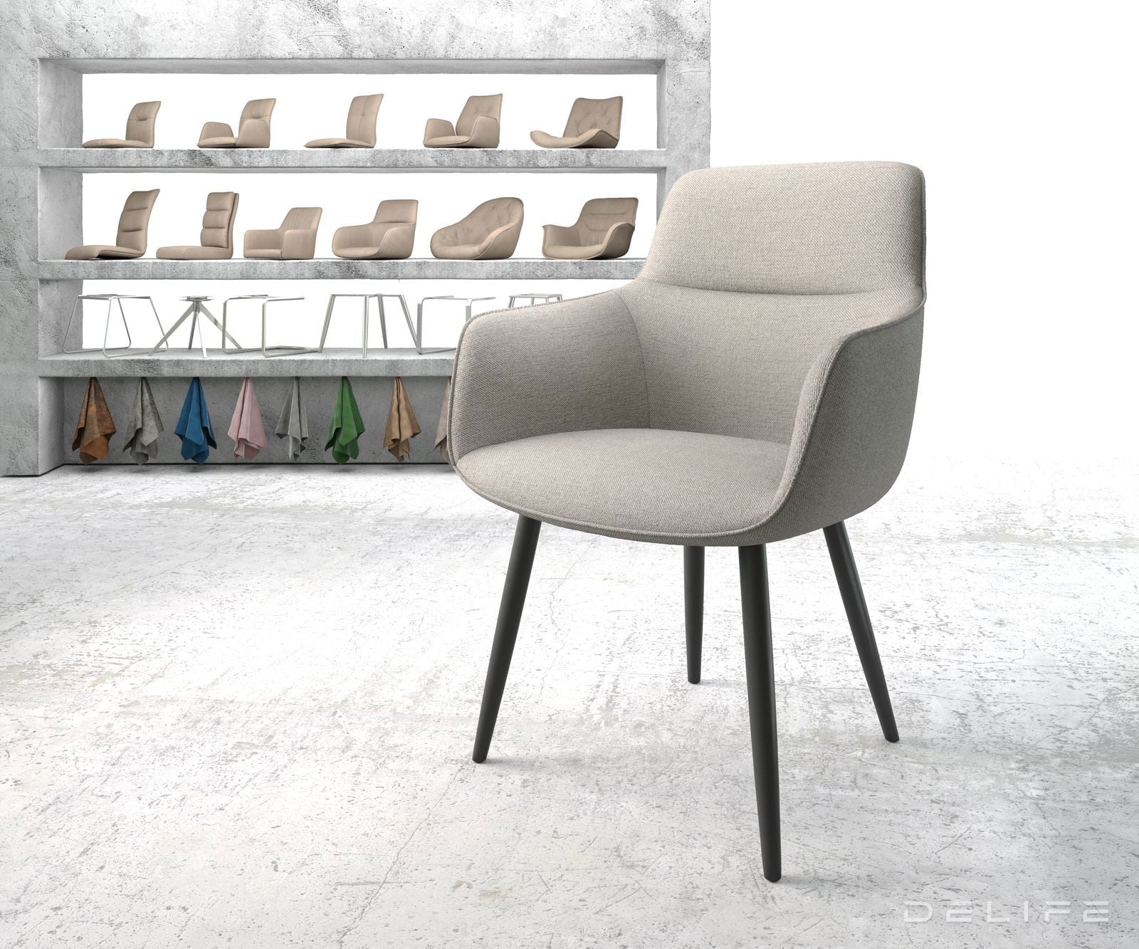 Jedilni stol Pejo, Material: Plosko tkanje