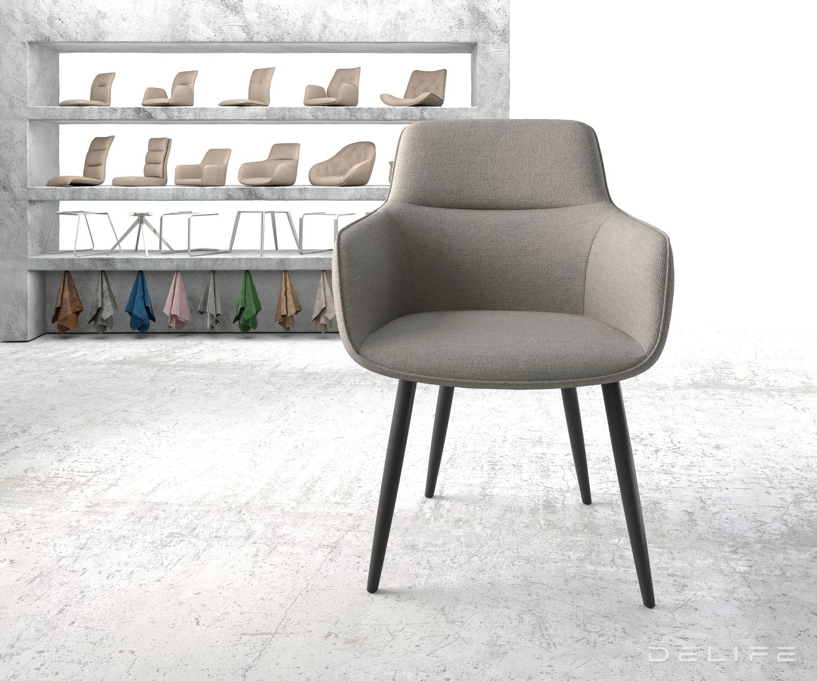 Jedilni stol Pejo, Material: Plosko tkanje