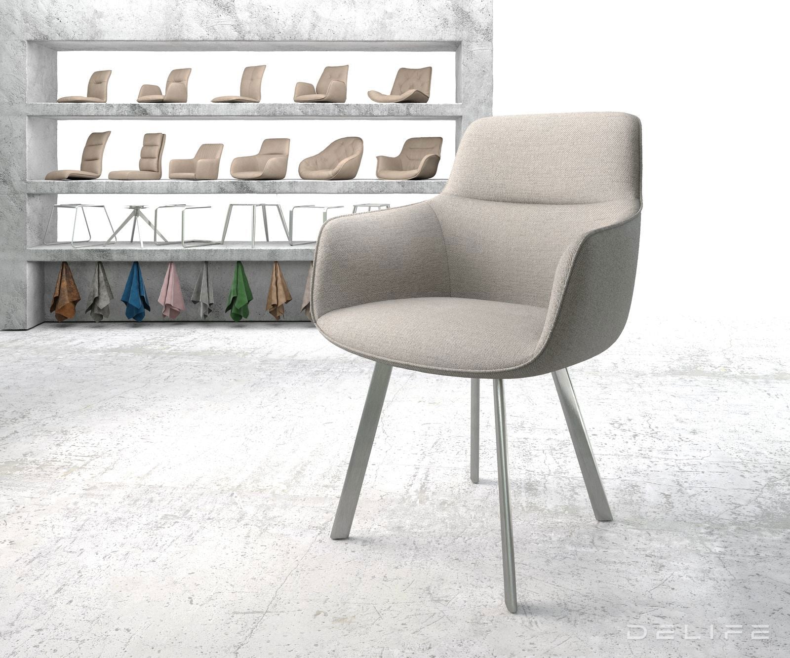 Jedilni stol Pejo, Material: Plosko tkanje