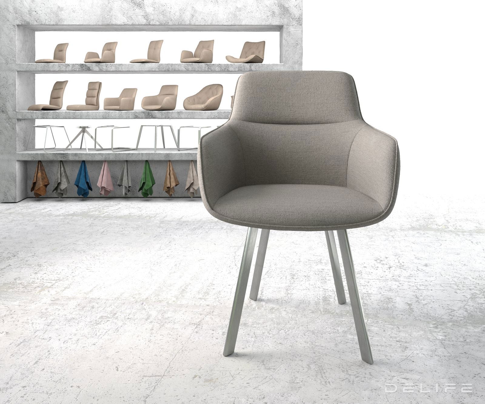 Jedilni stol Pejo, Material: Plosko tkanje