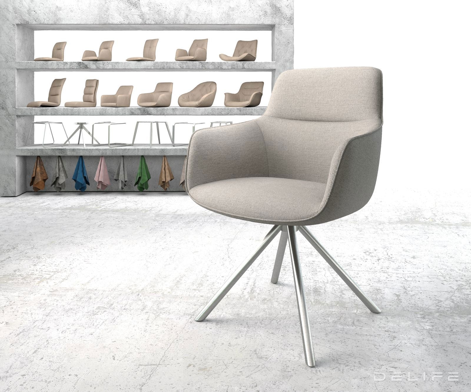 Jedilni stol Pejo, Material: Plosko tkanje