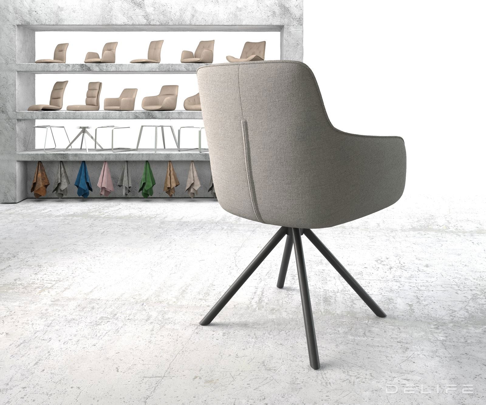 Jedilni stol Pejo, Material: Plosko tkanje