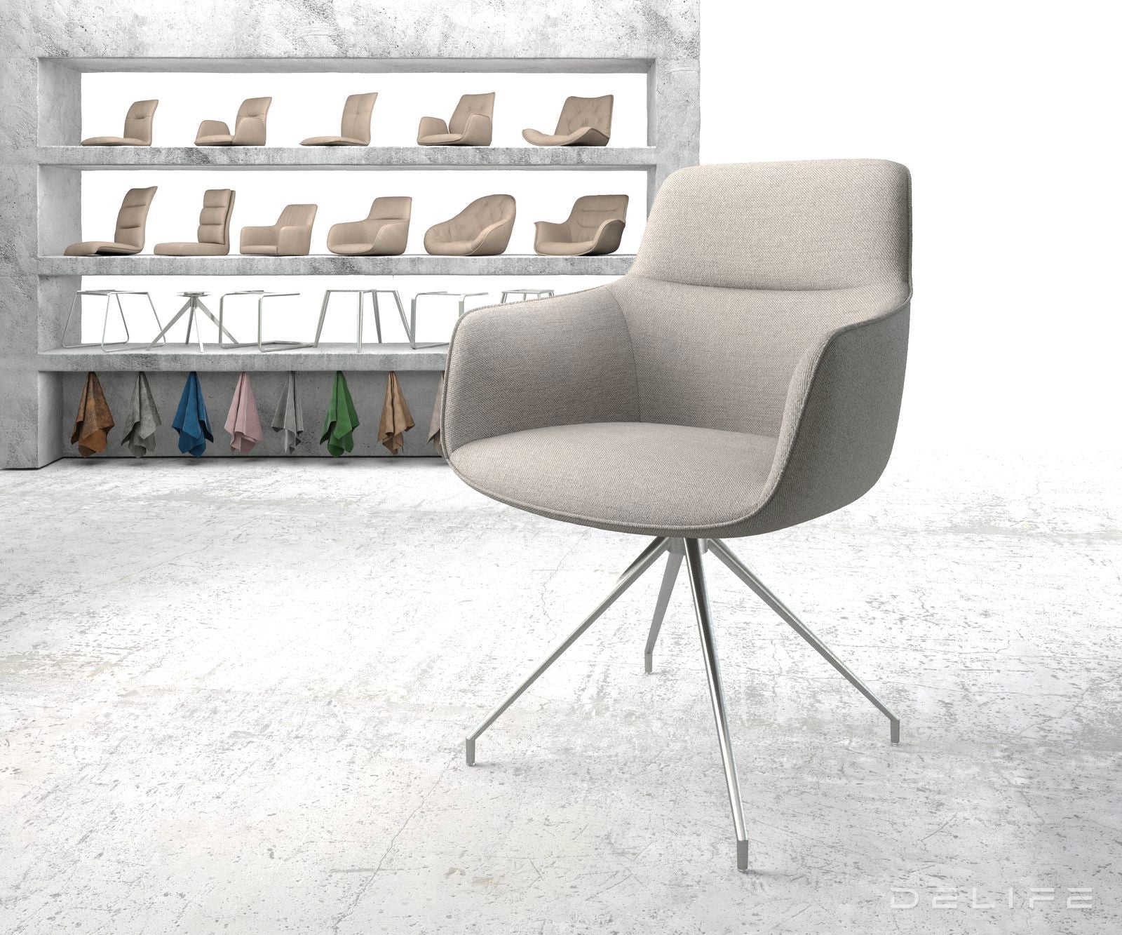 Jedilni stol Pejo, Material: Plosko tkanje