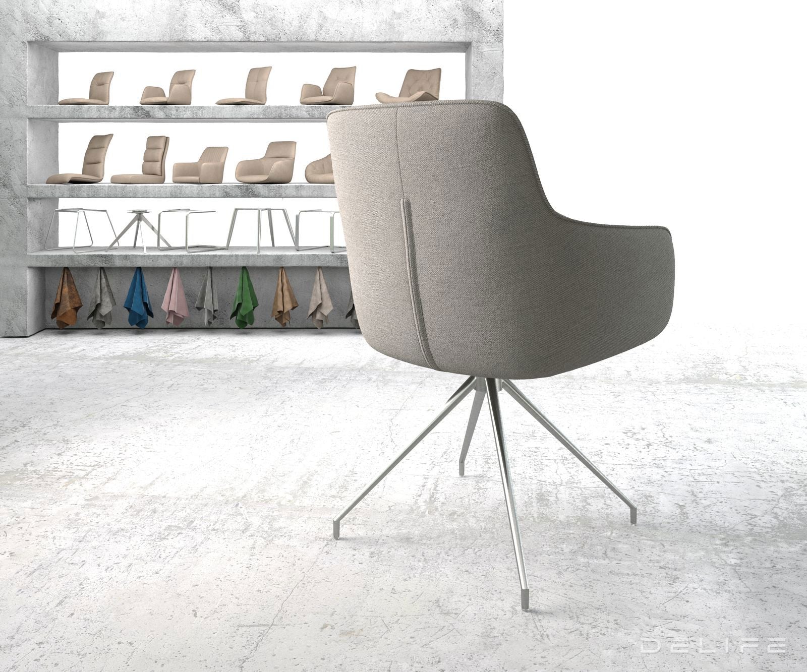 Jedilni stol Pejo, Material: Plosko tkanje