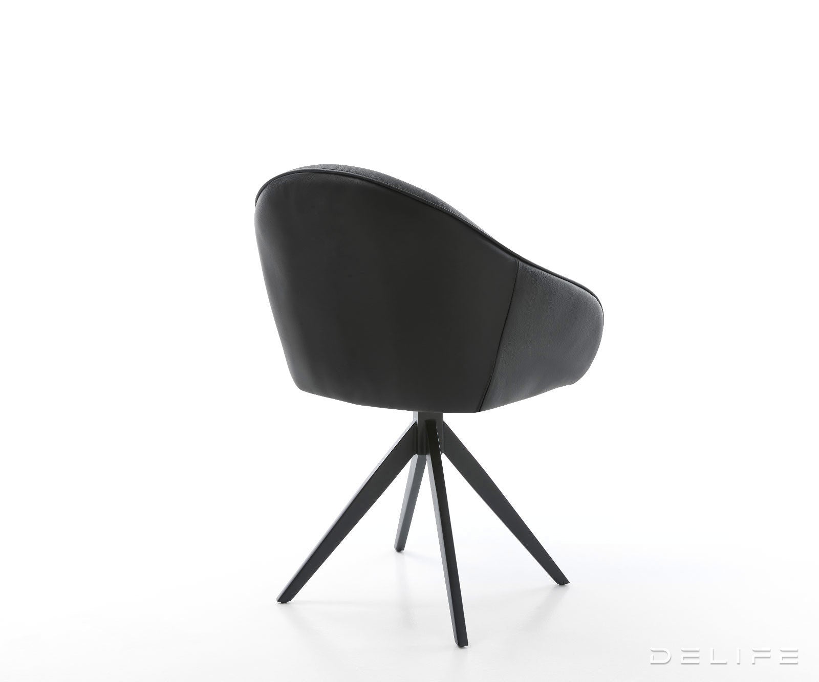 Jedilni stol Gaio, Material: Usnje