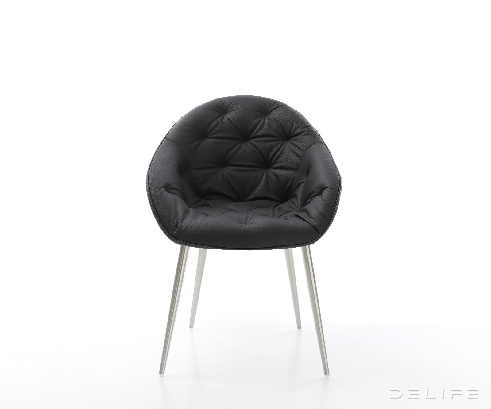 Jedilni stol Gaio, Material: Usnje