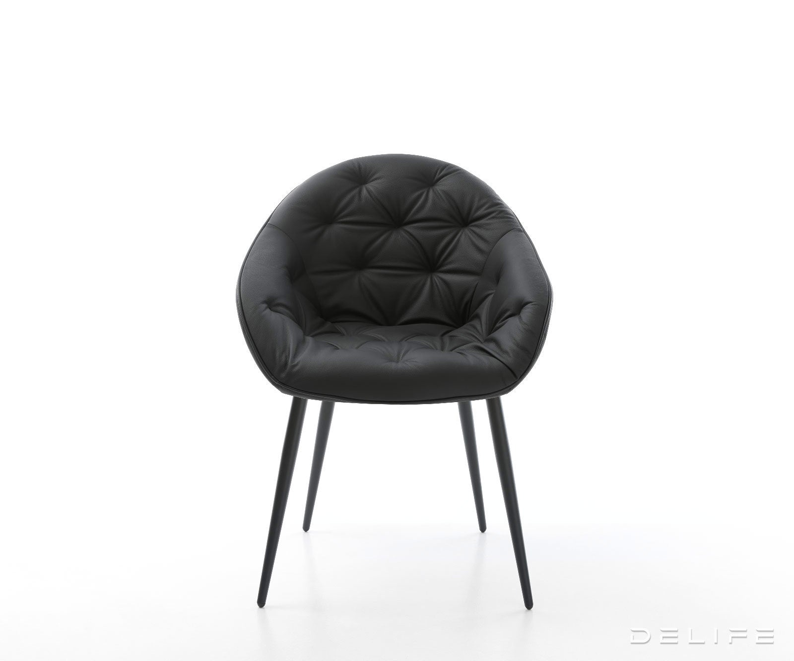 Jedilni stol Gaio, Material: Usnje