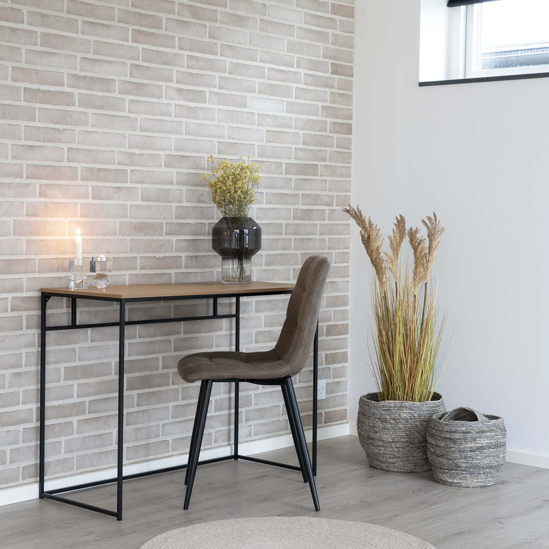 Pisarniška miza Vita, Material: Jeklo/Iverna plošča