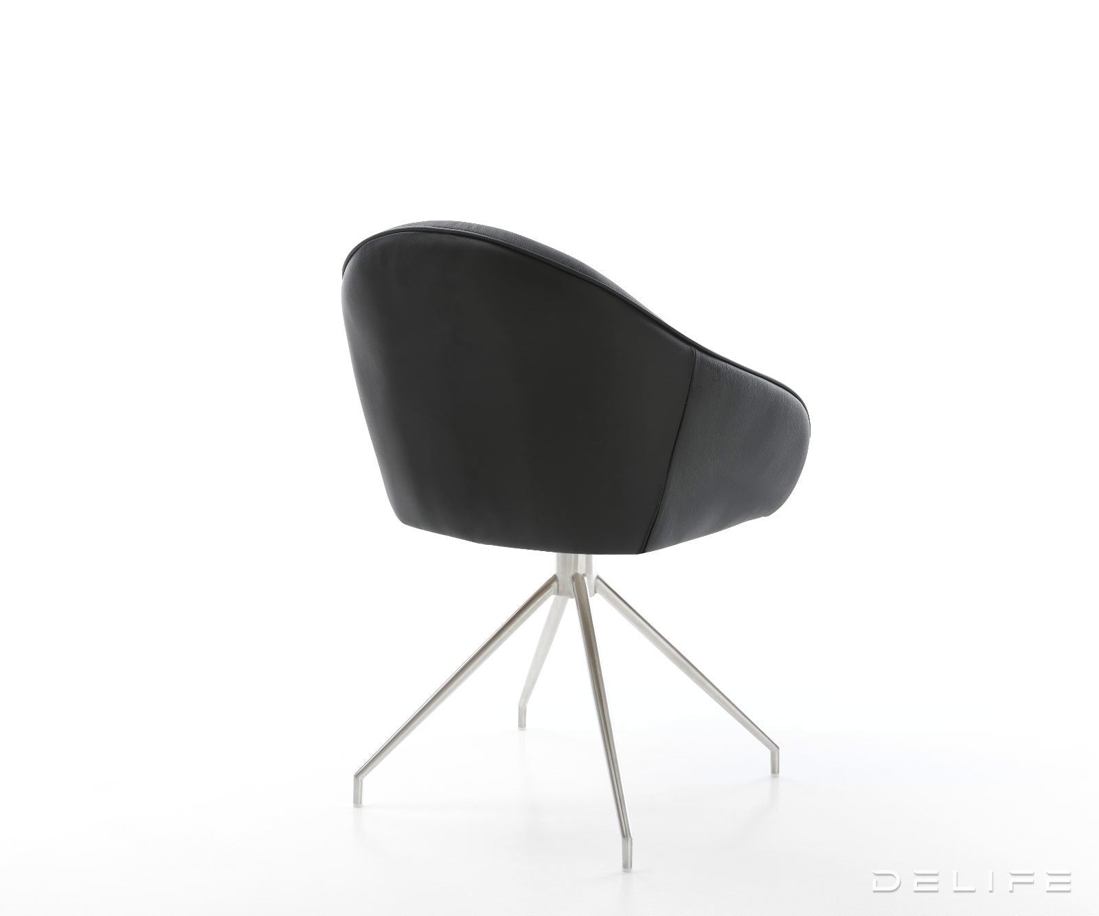 Jedilni stol Gaio, Material: Usnje