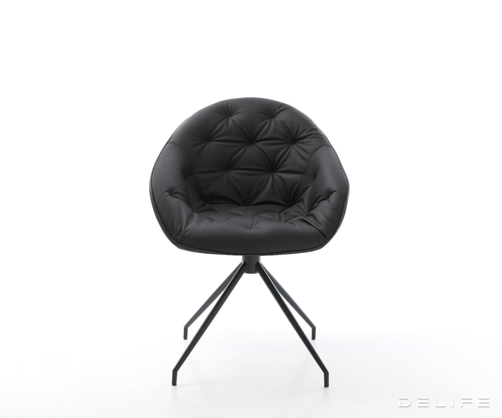 Jedilni stol Gaio, Material: Usnje