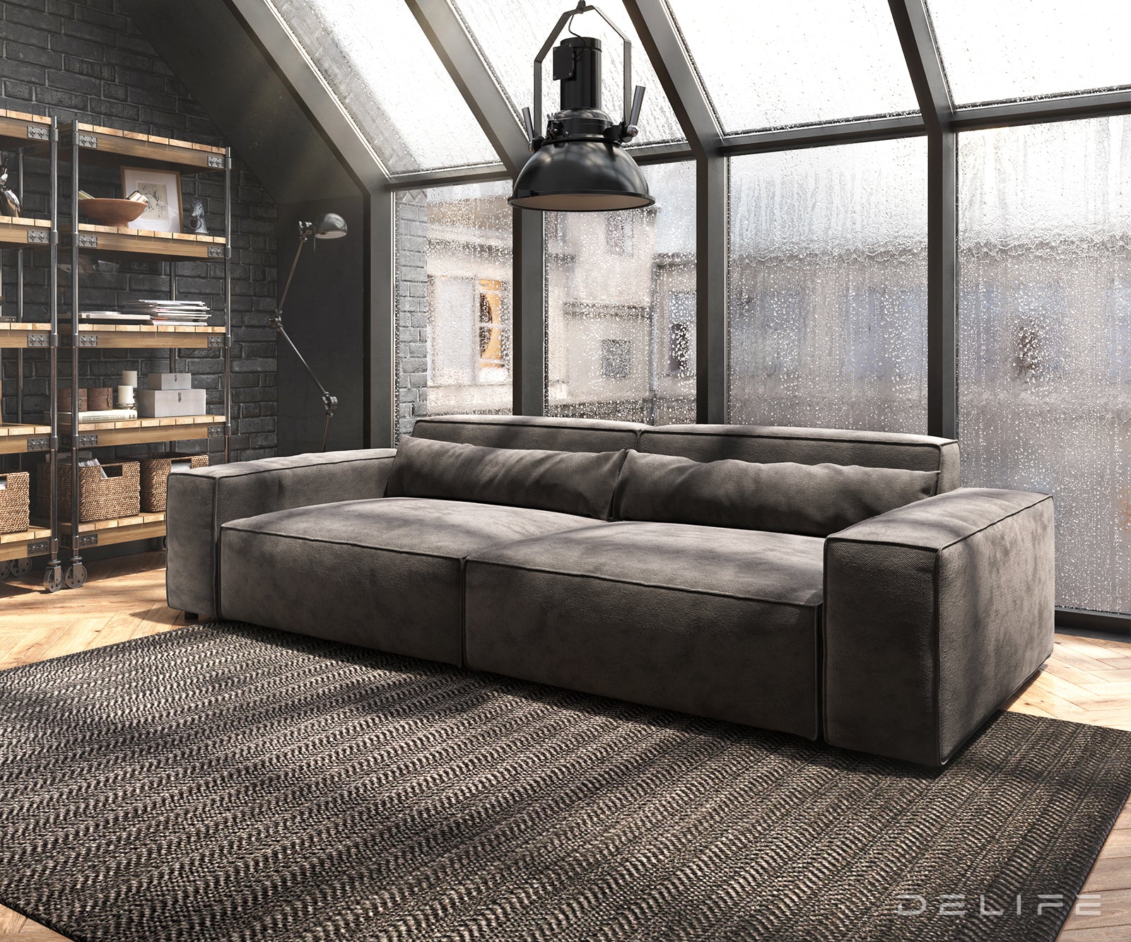 Kavč Sirpio XL 270x130cm, Material: Mikrofibra