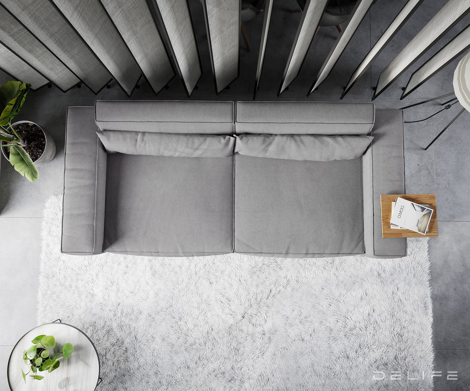 Kavč Sirpio XL 270x130cm, Material: Mikrofibra