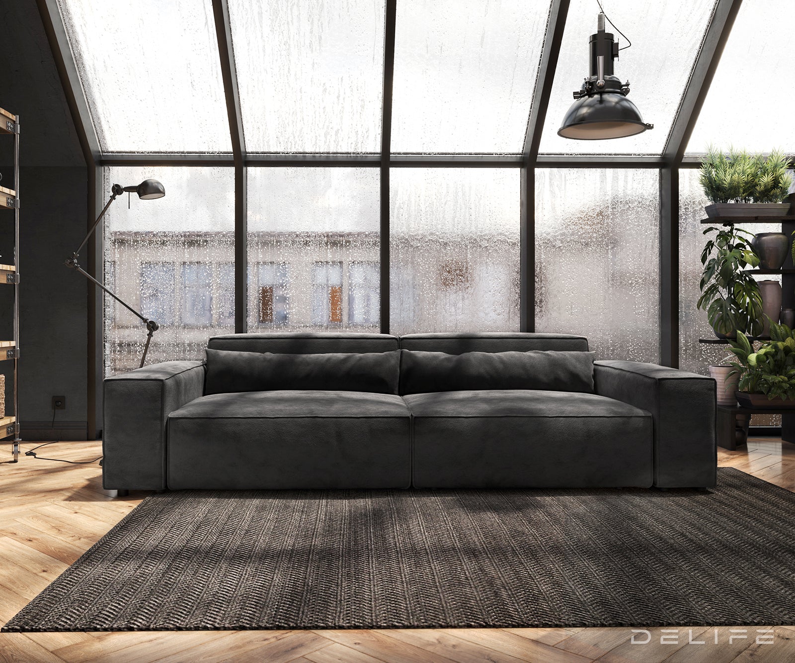 Kavč Sirpio XL 270x130cm, Material: Mikrofibra