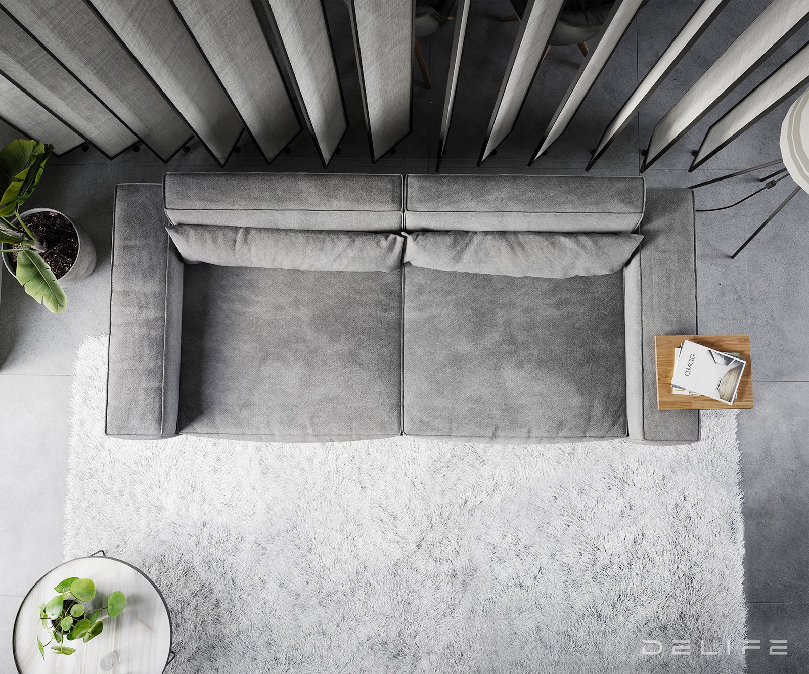 Kavč Sirpio XL 270x130cm, Material: Mikrofibra
